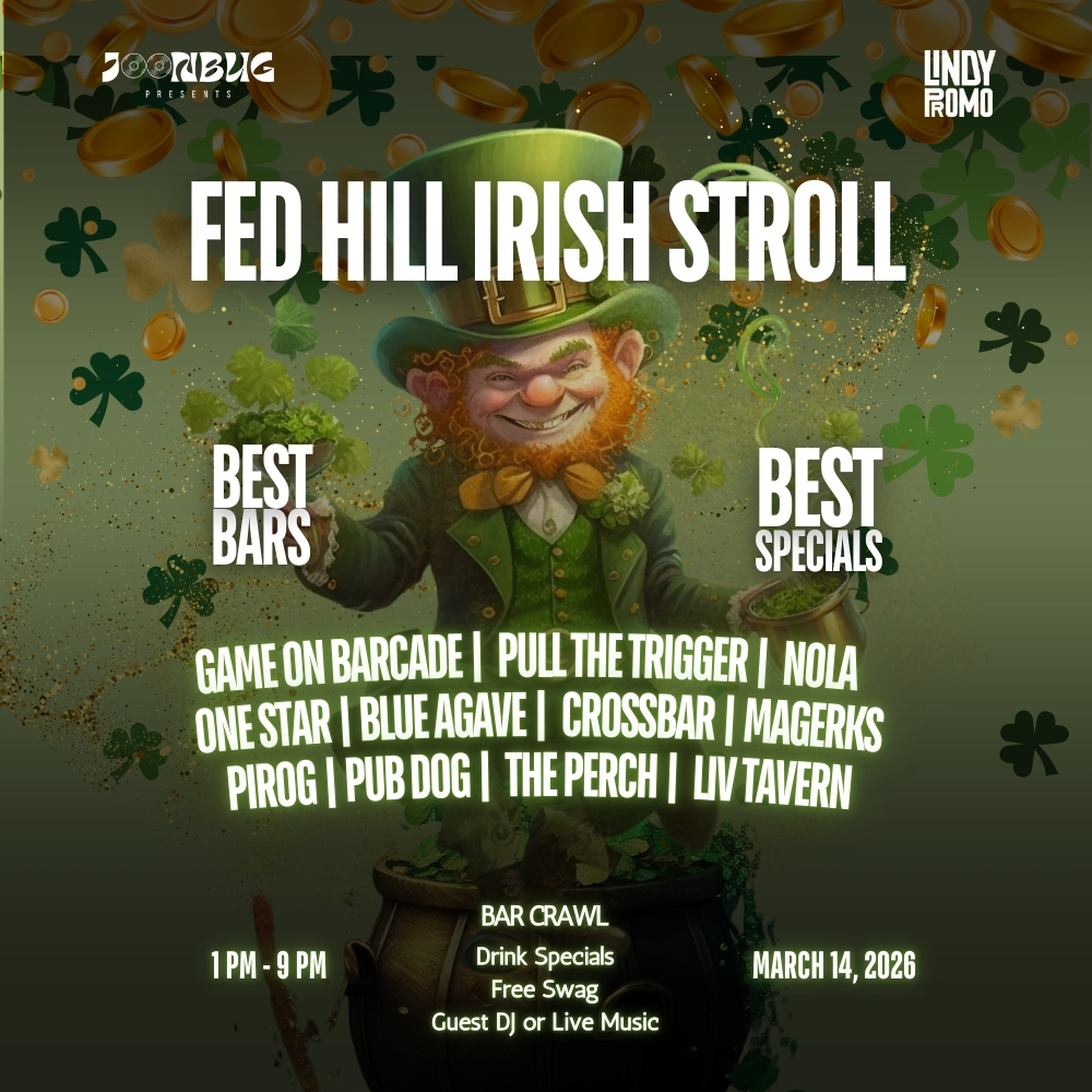 Fed Hill St Patrick's Bar Crawl Baltimore 3/14