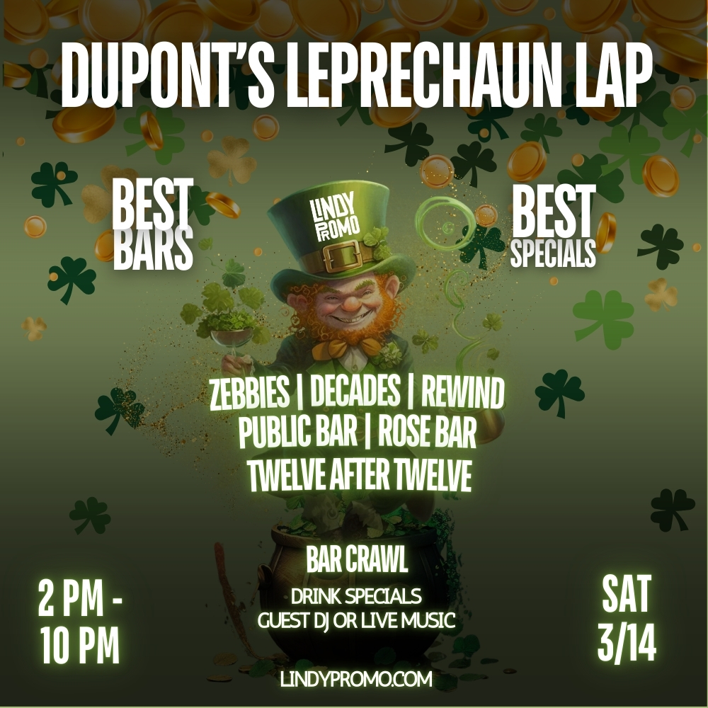 DC St. Patrick's Day Bar Crawl 3/14