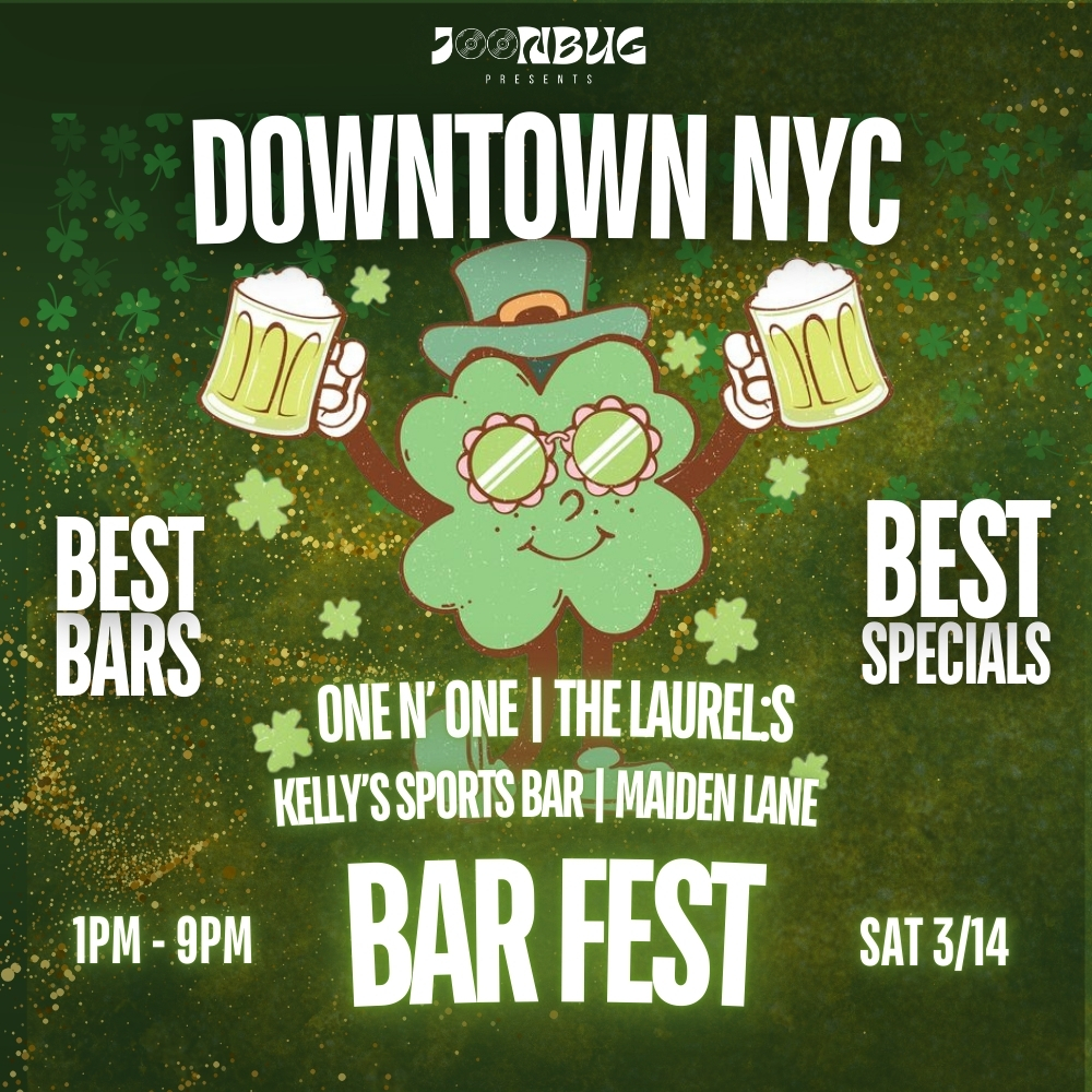 St. Patrick's Bar Crawl – Downtown NYC