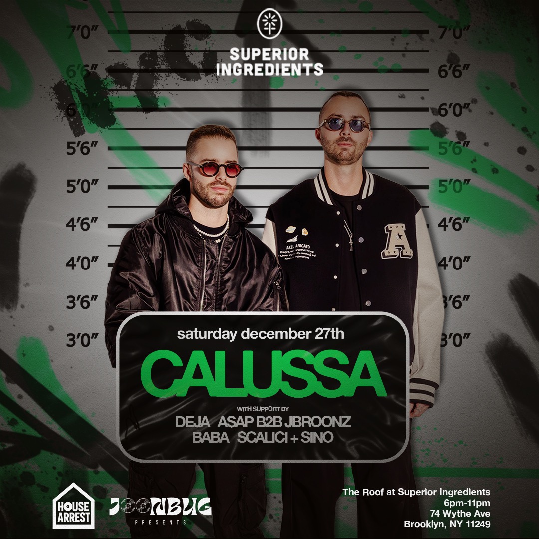 Superior Ingredients House Arrest: Calussa 12/27