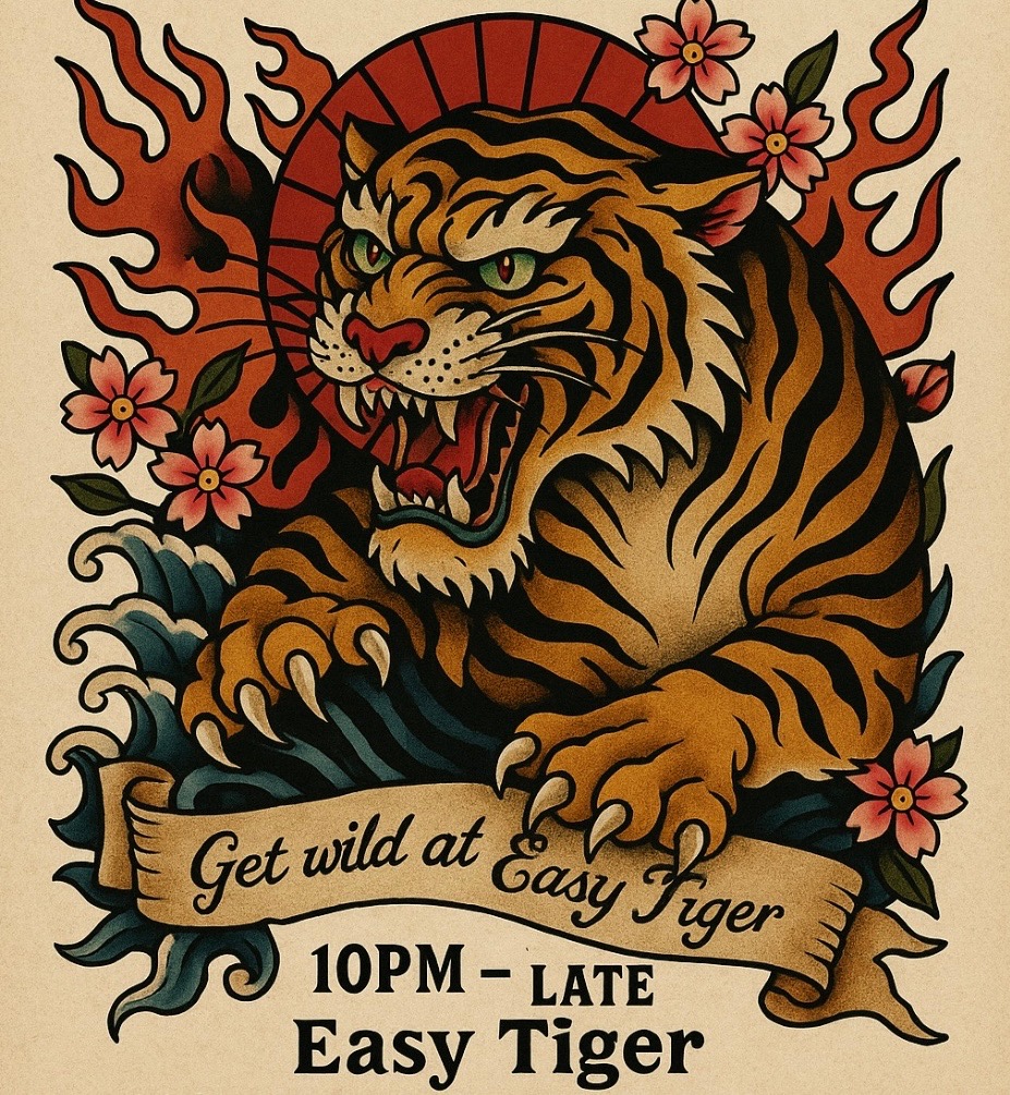 Get Wild at Easy Tiger