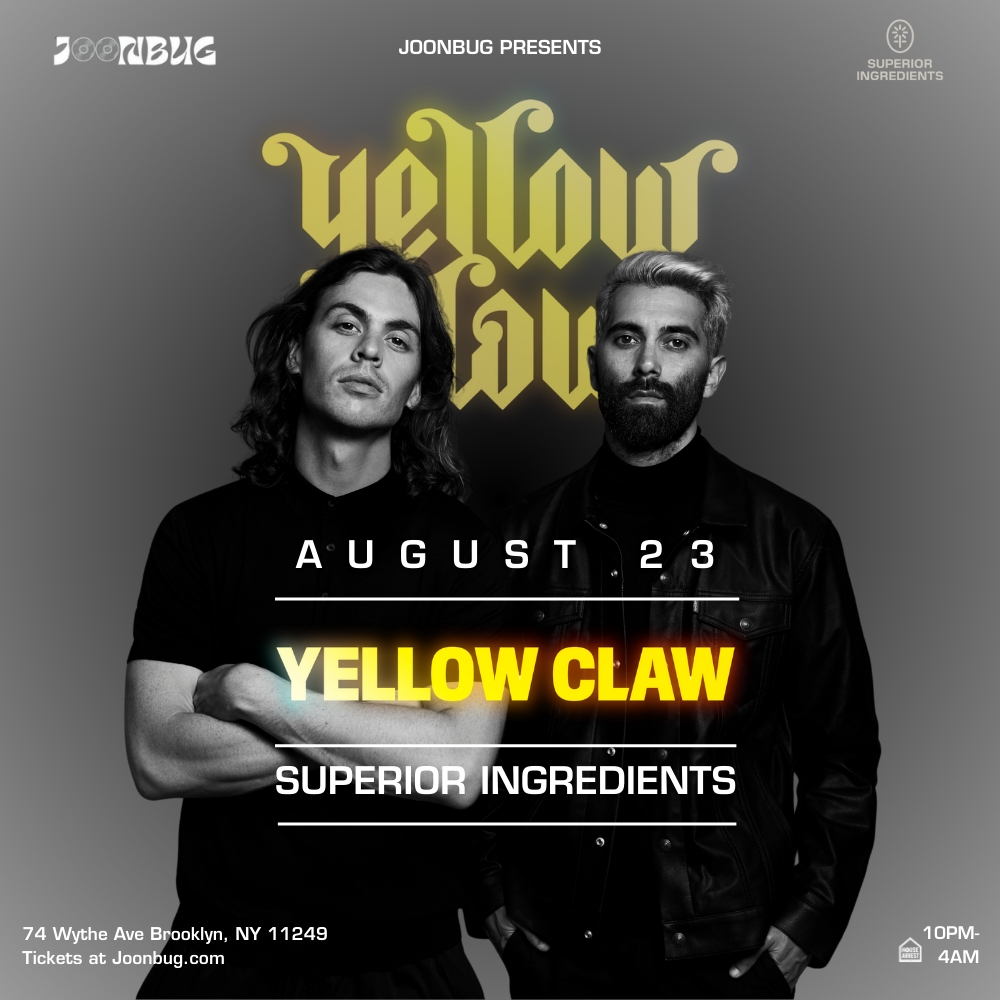 Superior Ingredients: Yellow Claw in THE ROOM