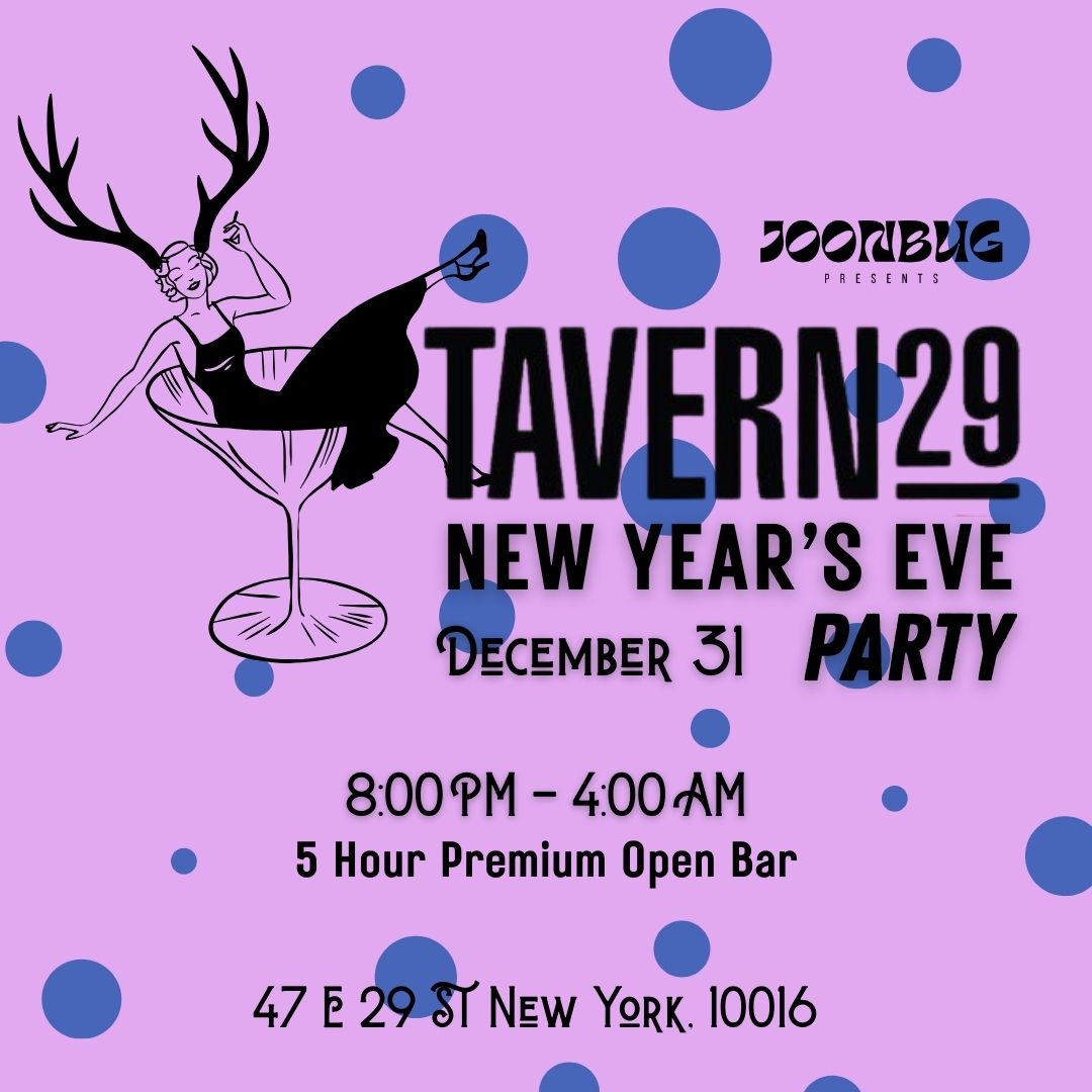 Tavern 29 NYE 2026 Party