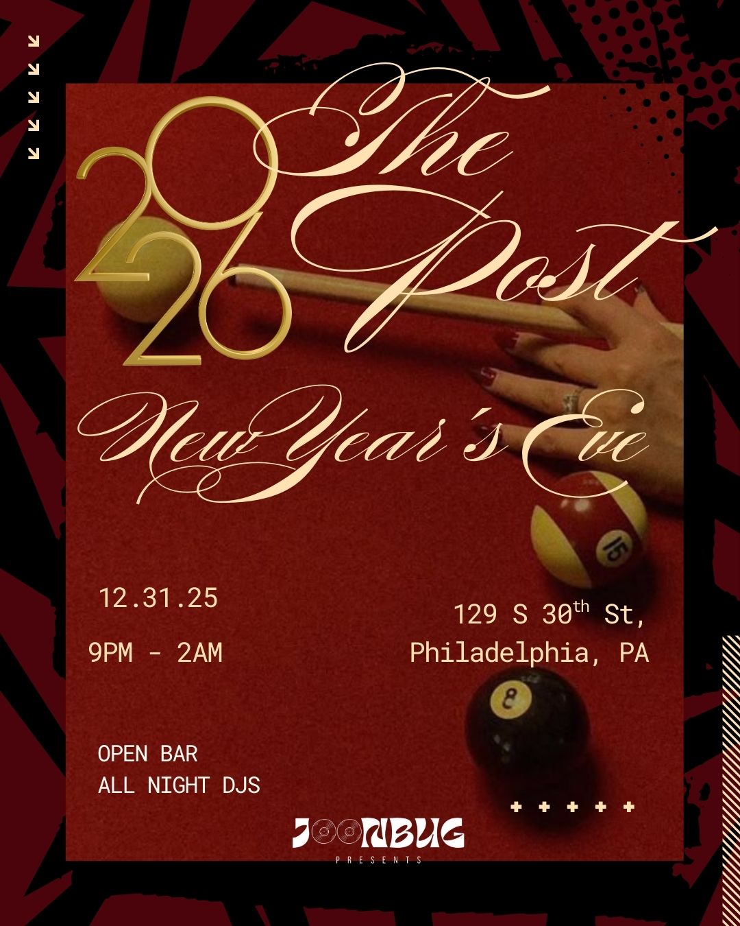 Midnight Games at The Post NYE26 Philly