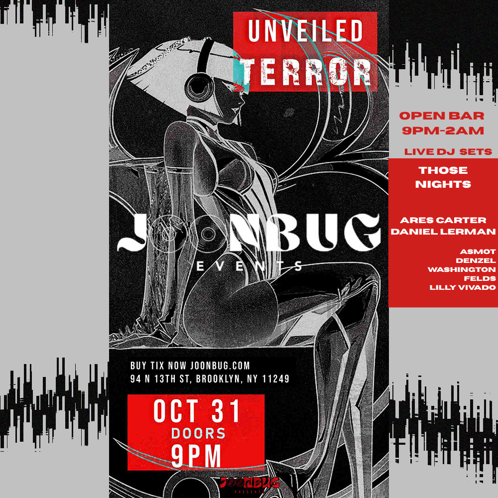 Brooklyn Halloween UNVEILED Party 10/31