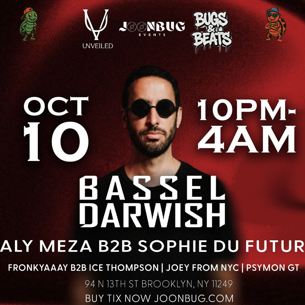 Bassel Darwish Live in Brooklyn @ Unveiled – Bugs & Beats Showcase