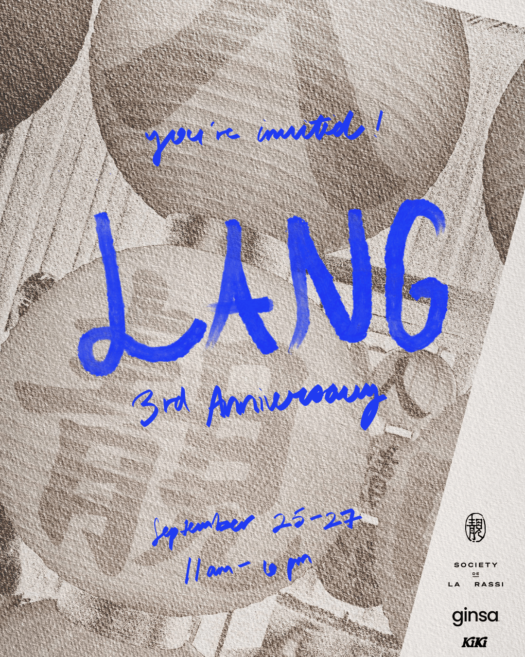 LANG 3rd Anniversary