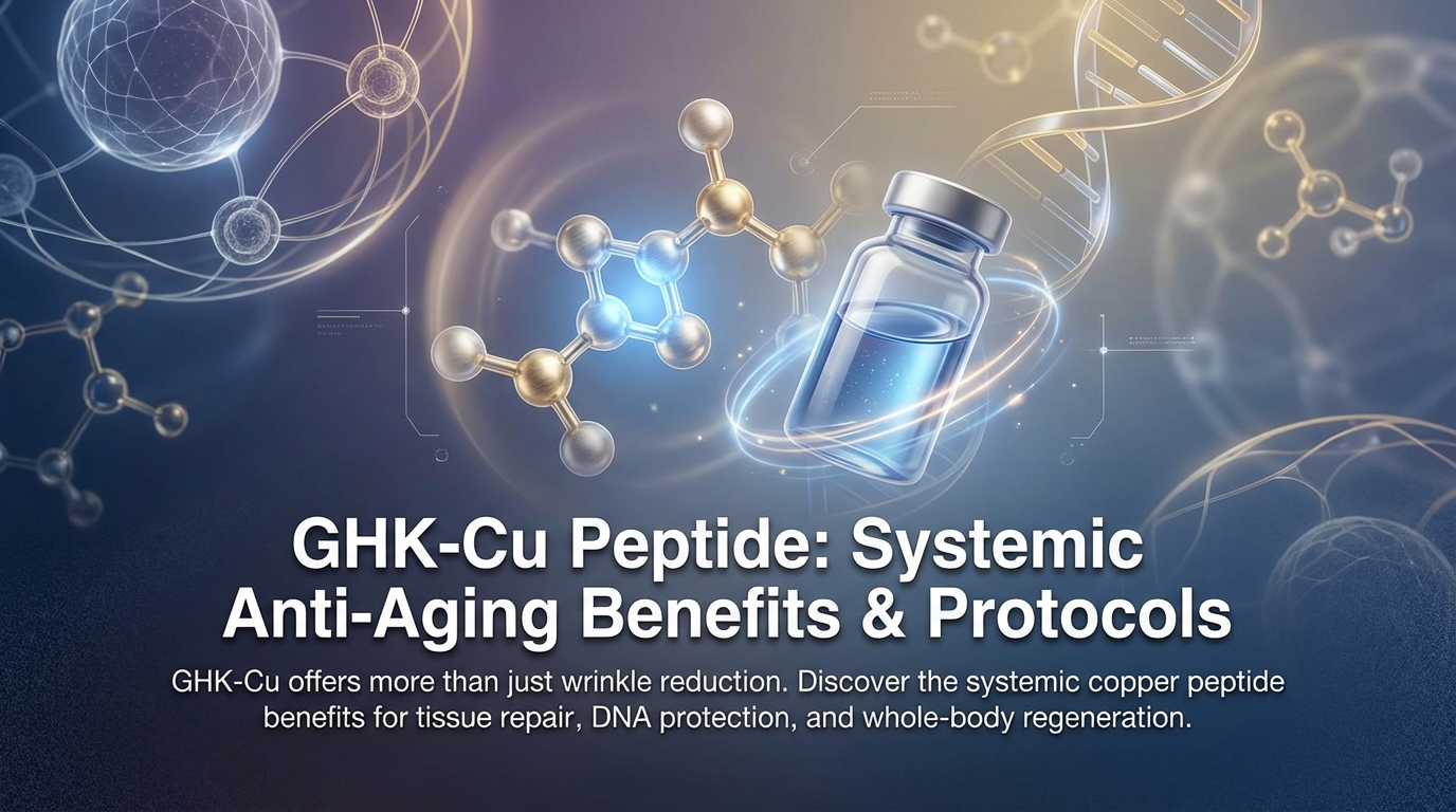 GHK-Cu Peptide: Systemic Anti-Aging Benefits & Protocols