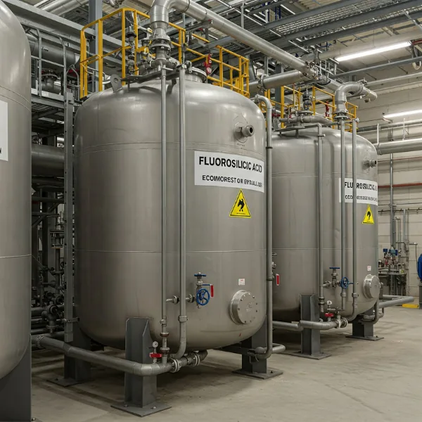 Fluorosilicic acid, the compound most commonly added to U.S. public water supplies for fluoridation