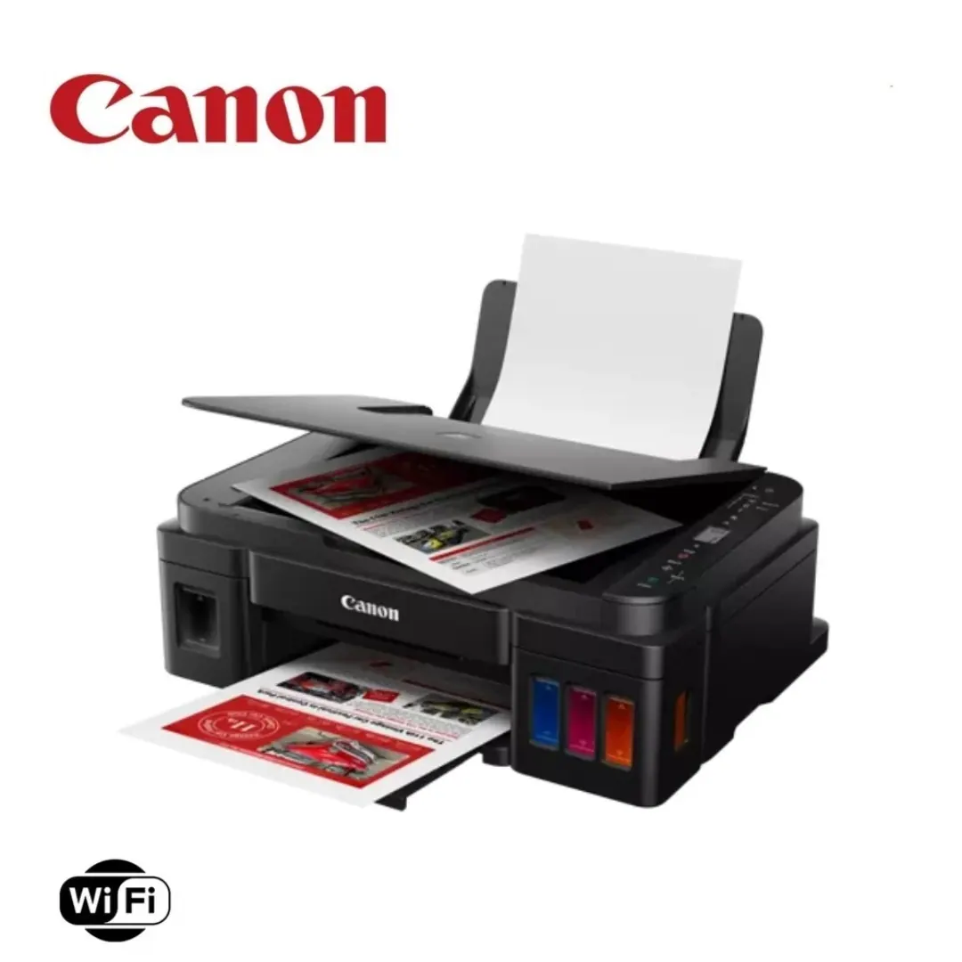 Canon PIXMA G3416 Wi-Fi All-in-One Color Refillable Ink Tank Printer - Print, Copy, Scan