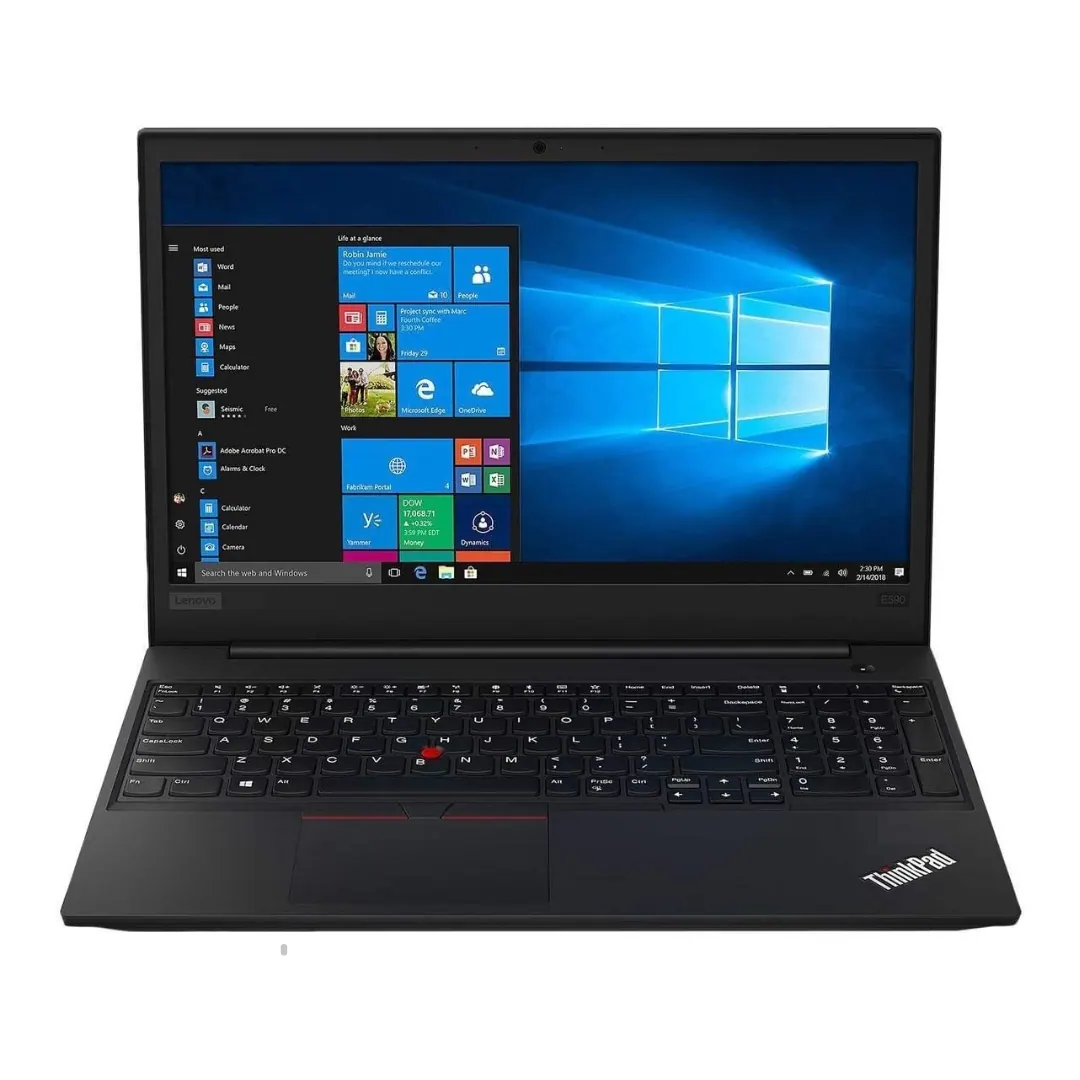 Lenovo ThinkPad E590 Laptop Core i5-8265U 8GB 256GB SSD Intel UHD Graphics 15.6 - Used