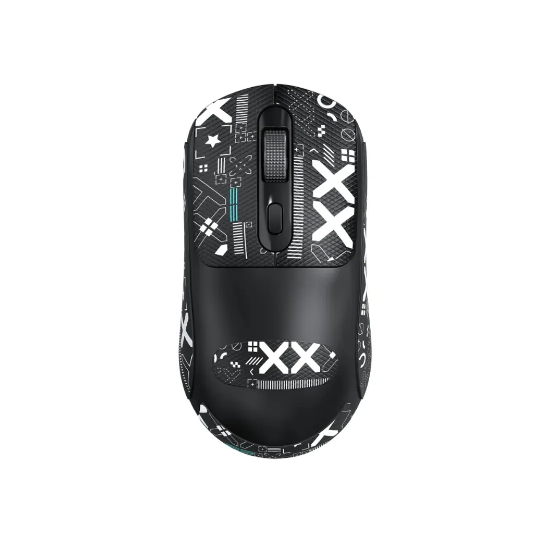 SSMMDZ X8 Tri-Mode Wireless Gaming Mouse PAW3395 26000DPI 49g - Black