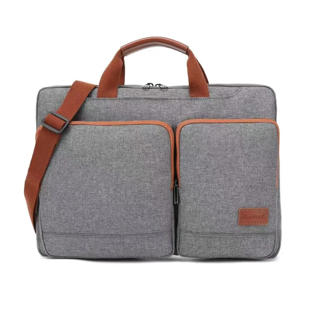 Coolbell CB-2118 15.6" Fabric Laptop Handbag / Shoulder Bag – Grey