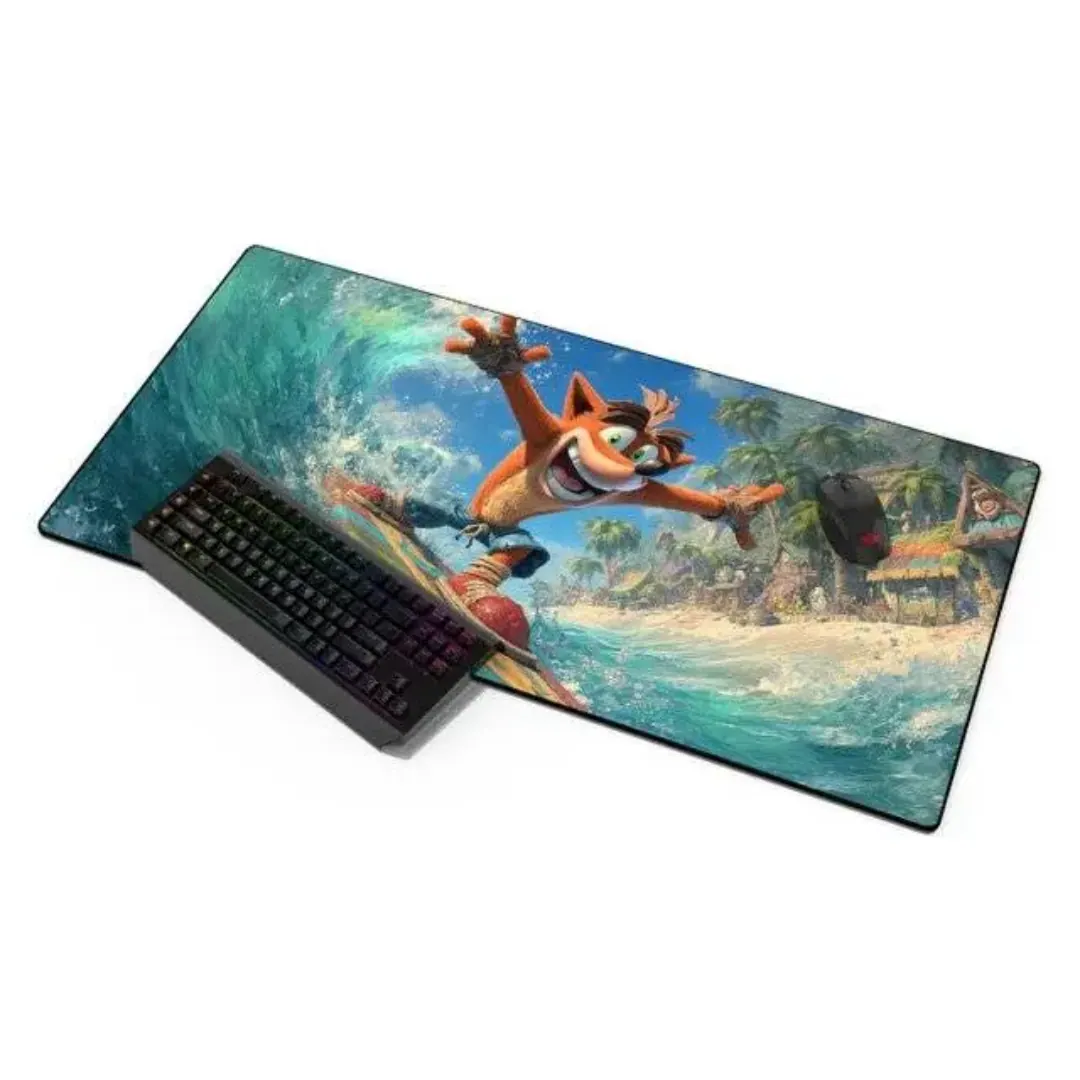 Crash Bandicoot XL Gaming Mouse Pad 90×45cm – 3mm