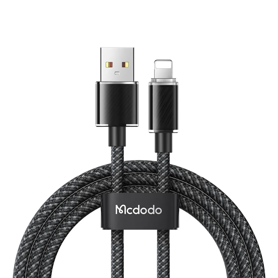 Mcdodo CA-364 USB-A to Lightning Data Cable 1.2m 3A - Black