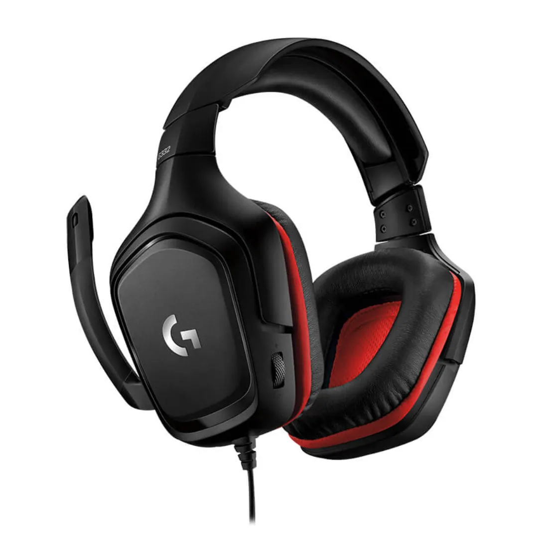 Logitech G331 Stereo Wired Gaming Headset 3.5mm – Black