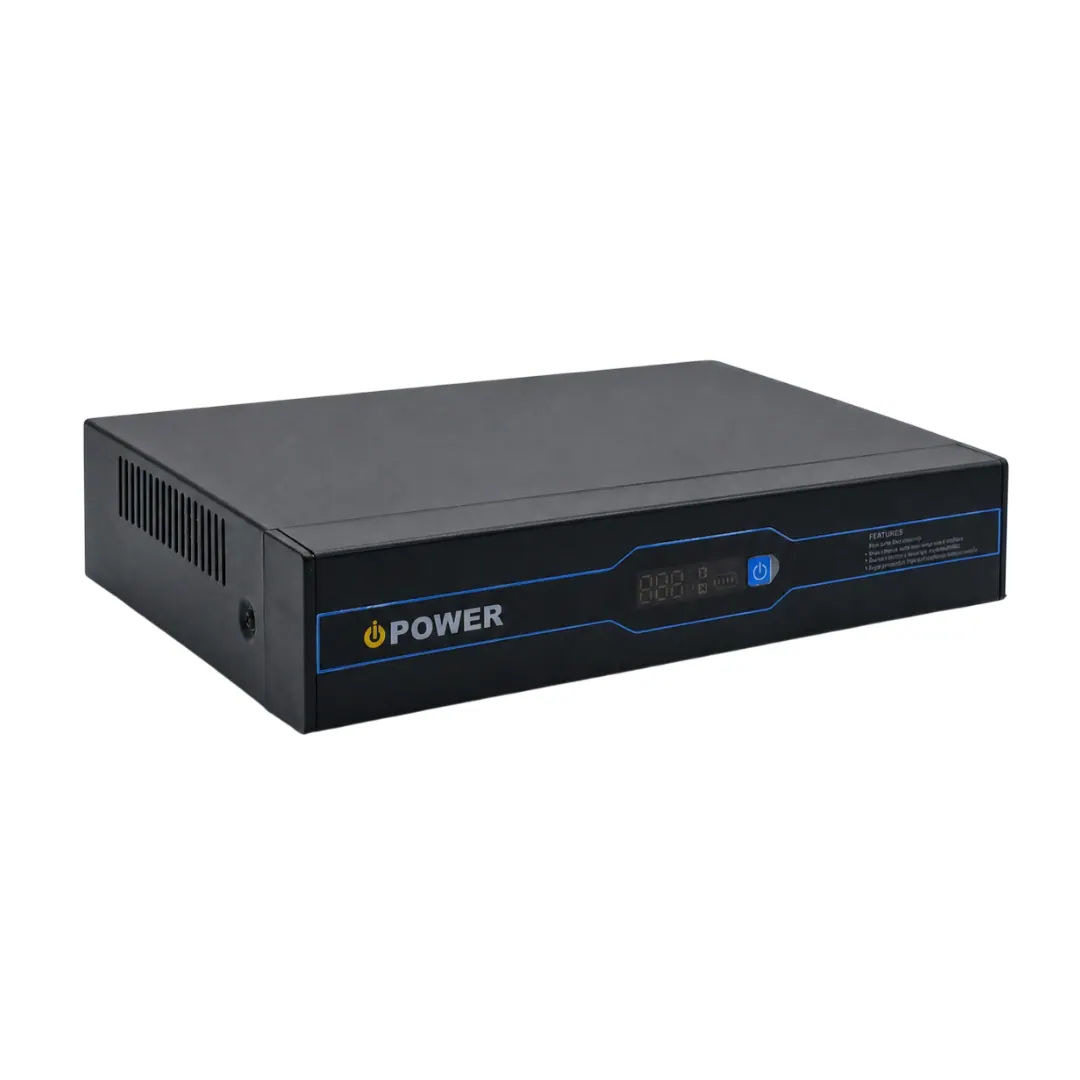 iPOWER IPR120V52 Multifunction DC UPS 120W 24000mAh with PoE 24V/48V & Multi-Voltage Output – Black