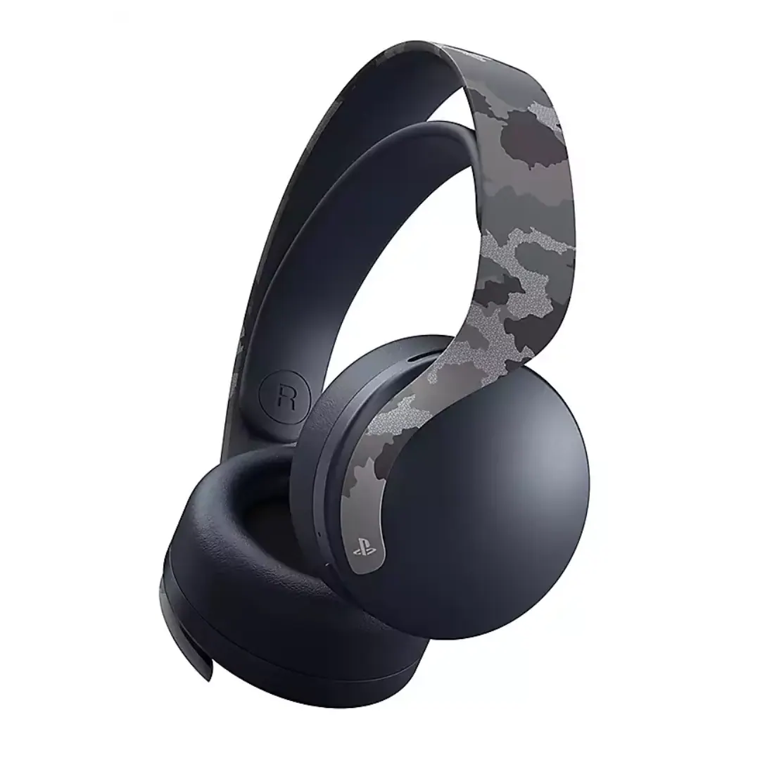 PlayStation 5 PULSE 3D Wireless Headset – Gray Camouflage Edition
