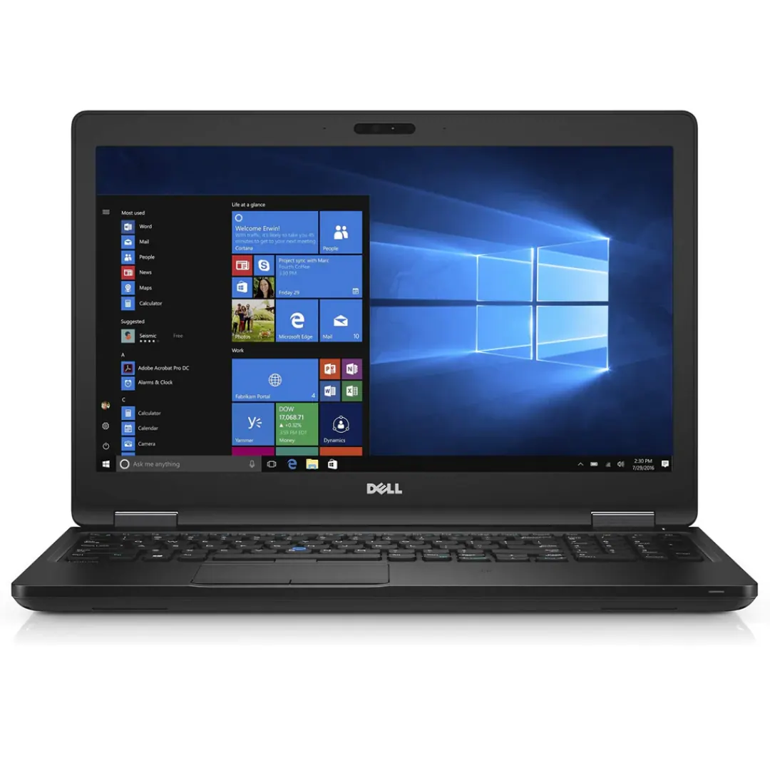 Dell Latitude 5580 Intel Core i7-7600U 7th Gen 8GB RAM 256GB SSD Intel HD Graphics 620 + NVIDIA GeForce 930MX 2GB 15.6" Business Laptop - USED