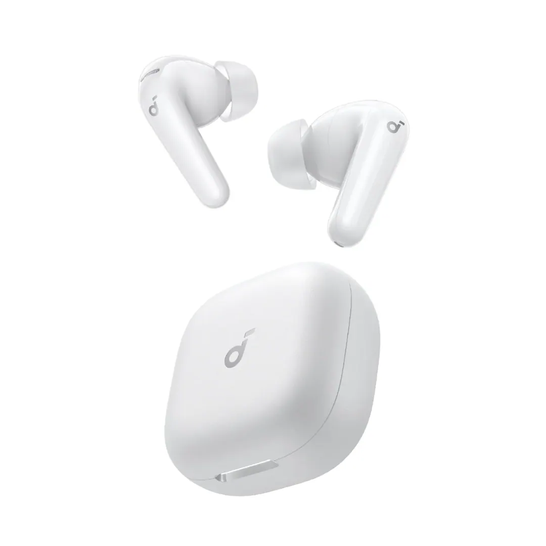 Soundcore by Anker R60i NC Wireless Earbuds with Noise Cancellation 50H IP55 - White