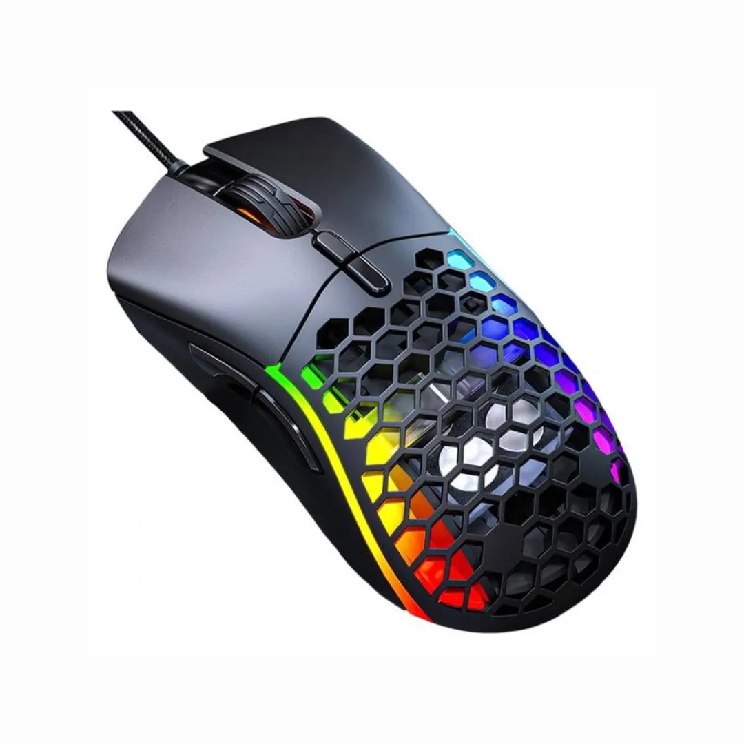 iMICE T60 RGB Wired Gaming Mouse with Adjustable Weight