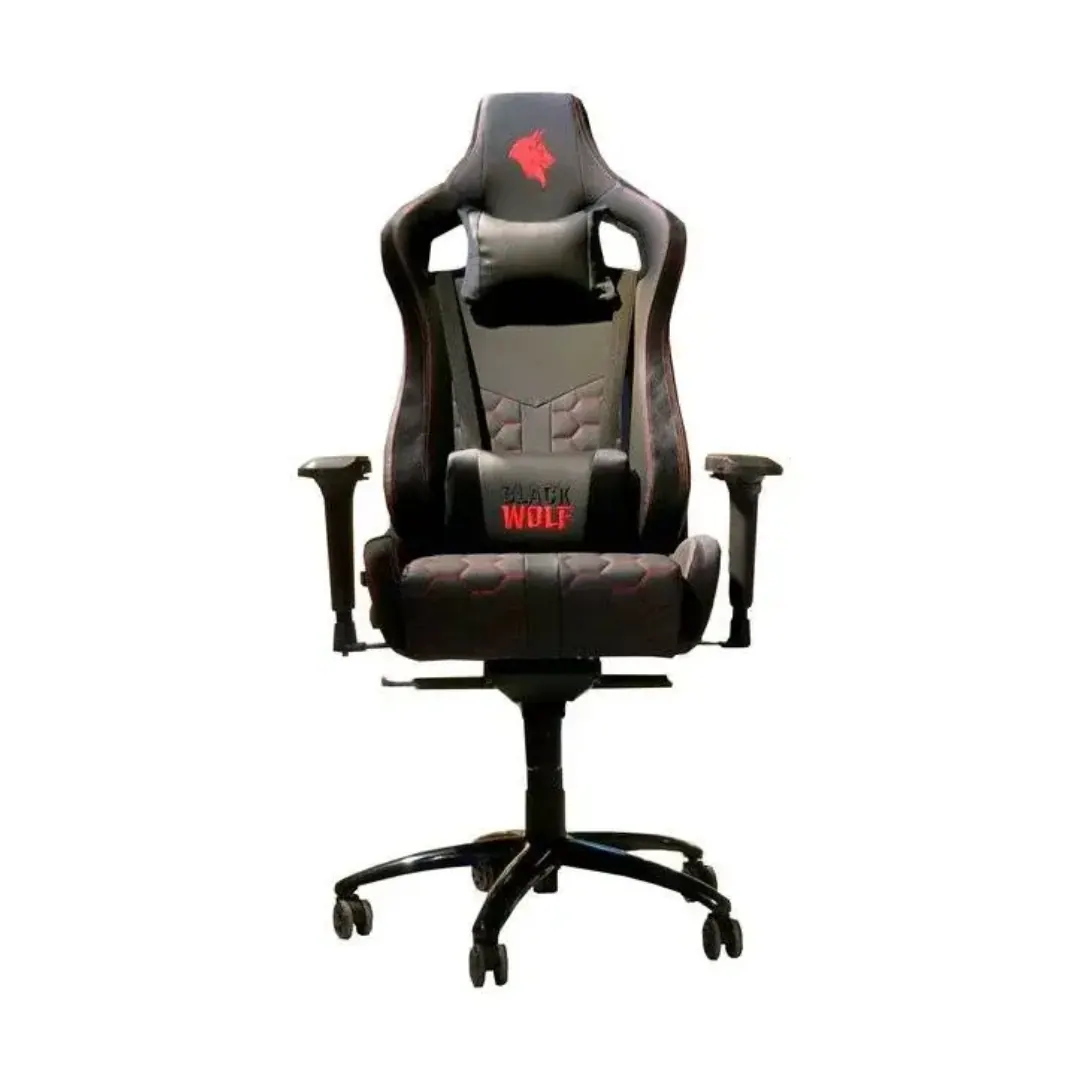 Black Wolf Gaming Chair – Black and Red