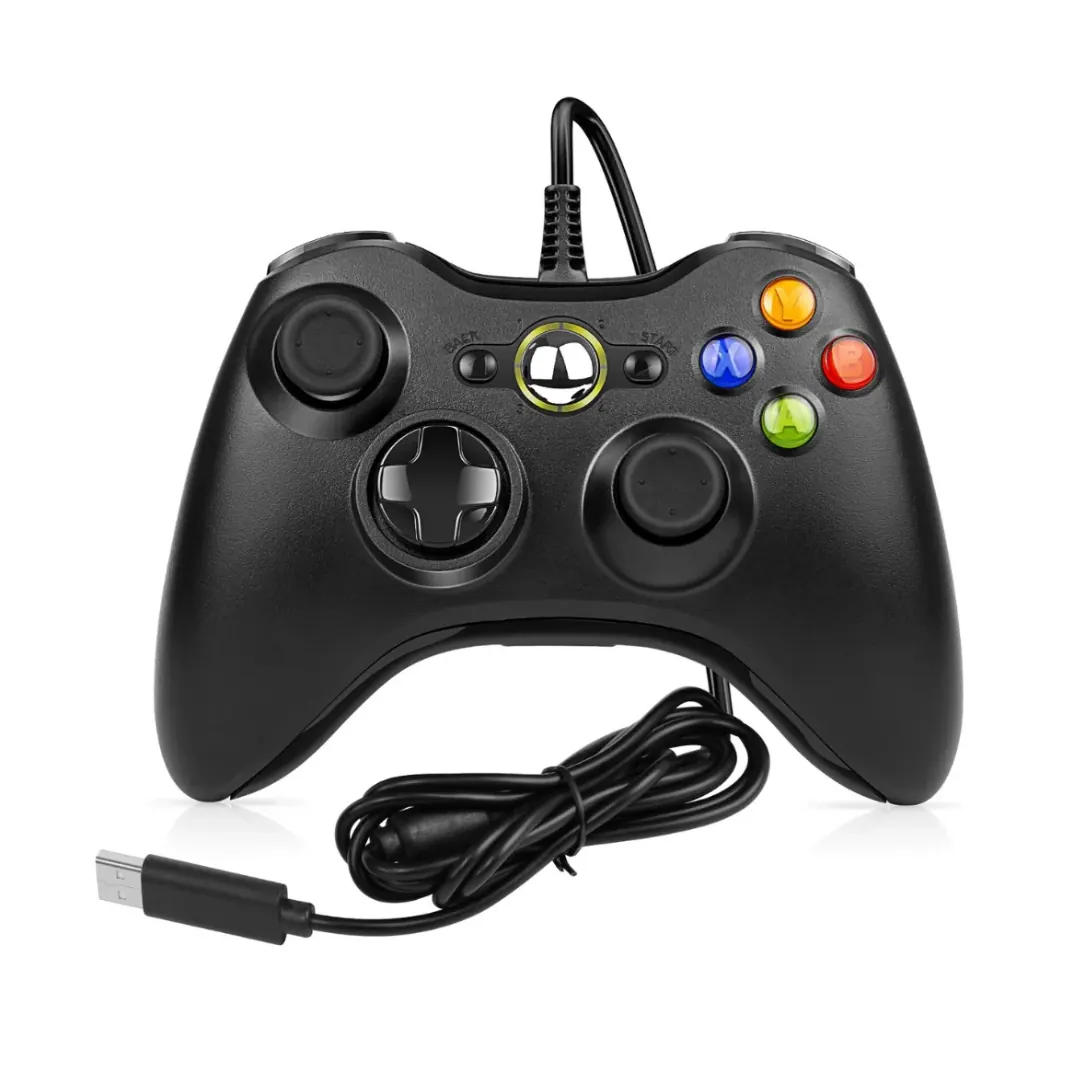 Xbox 360 Wired Controller for PC and Xbox 360 - Black