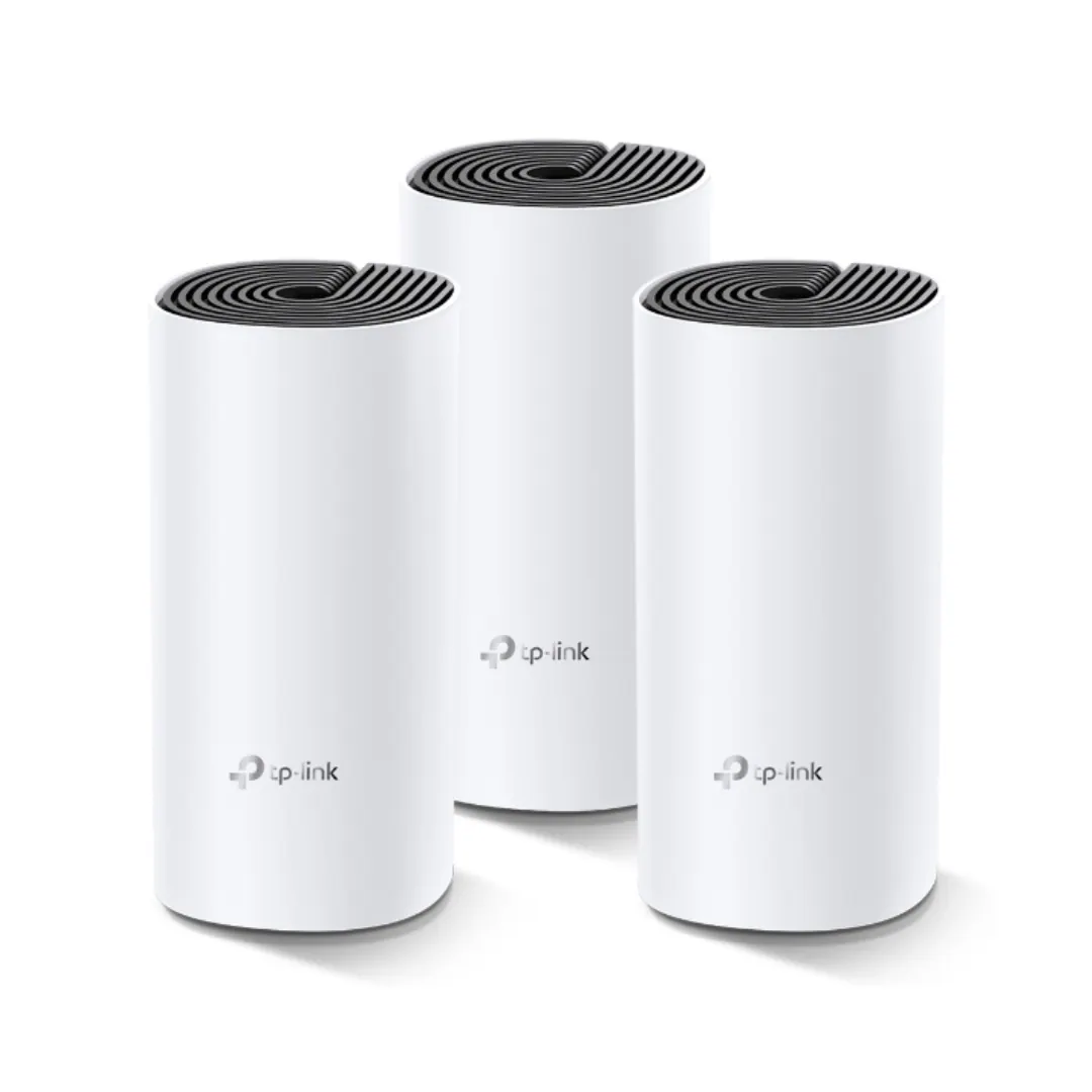 TP-Link Deco M4 AC1200 Whole Home Mesh Wi-Fi System 3-Pack