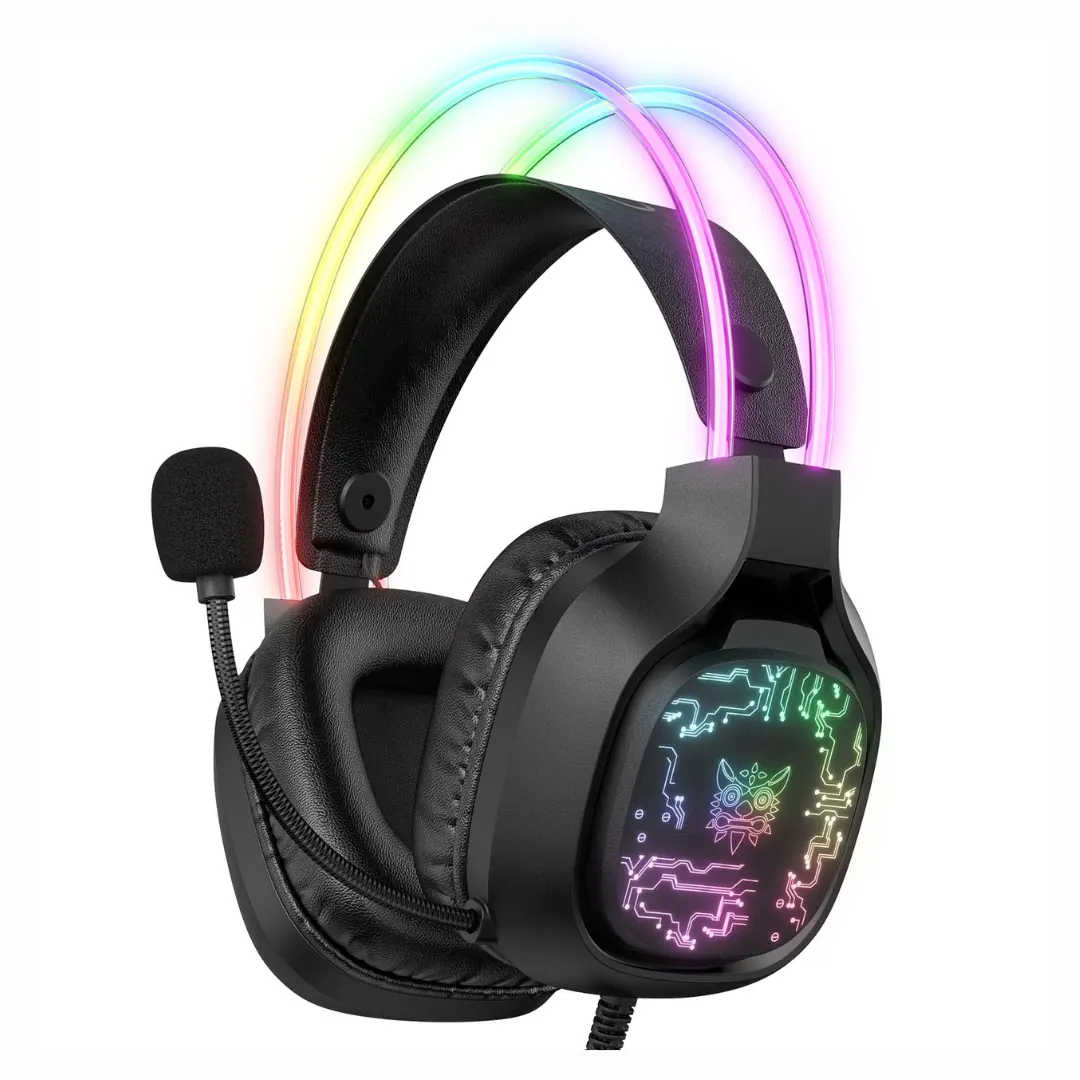 ONIKUMA X22 3.5mm Wired Gaming Headset RGB 50mm with Microphone
