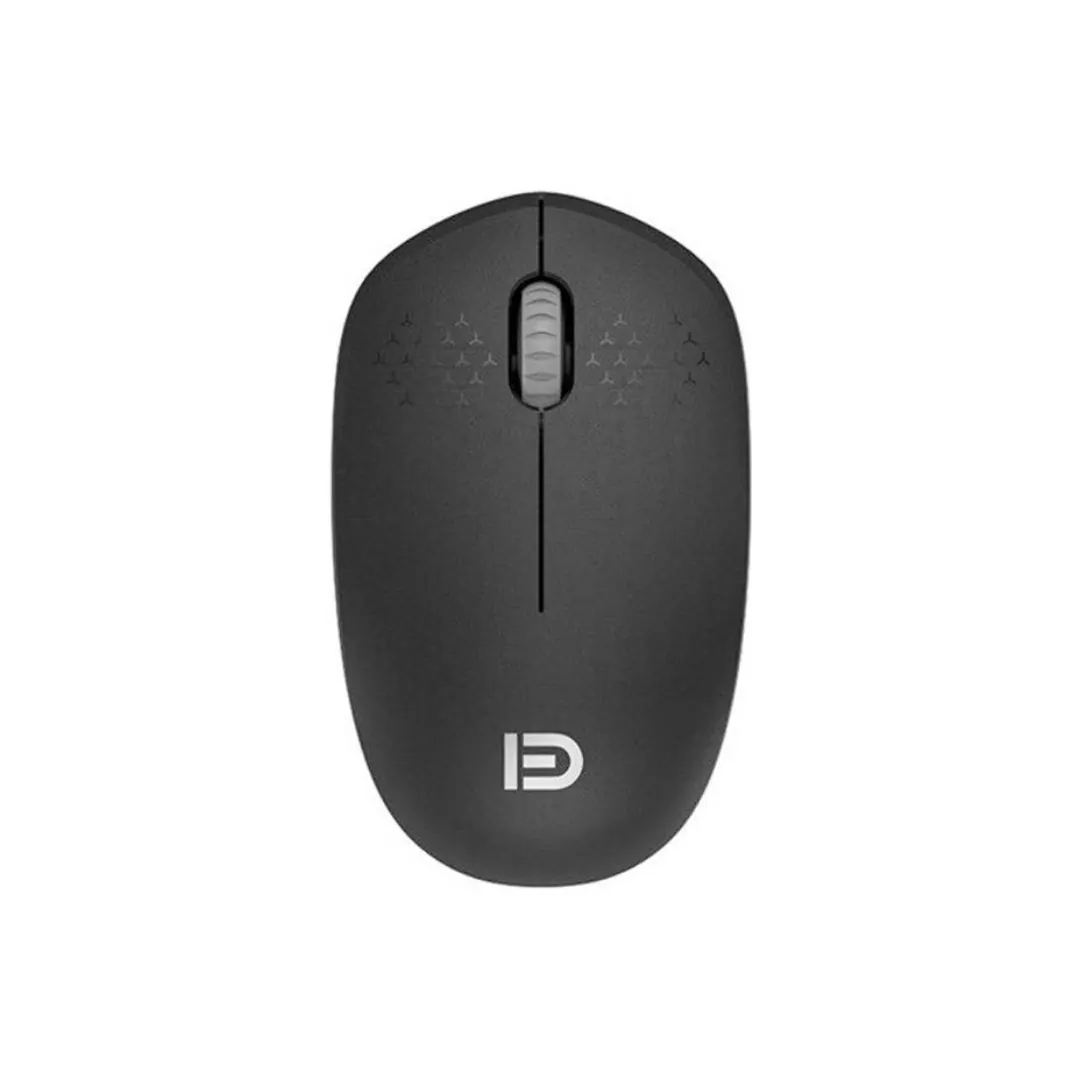 Fude i210 1600 DPI 2.4ghz Wireless Mouse - Black