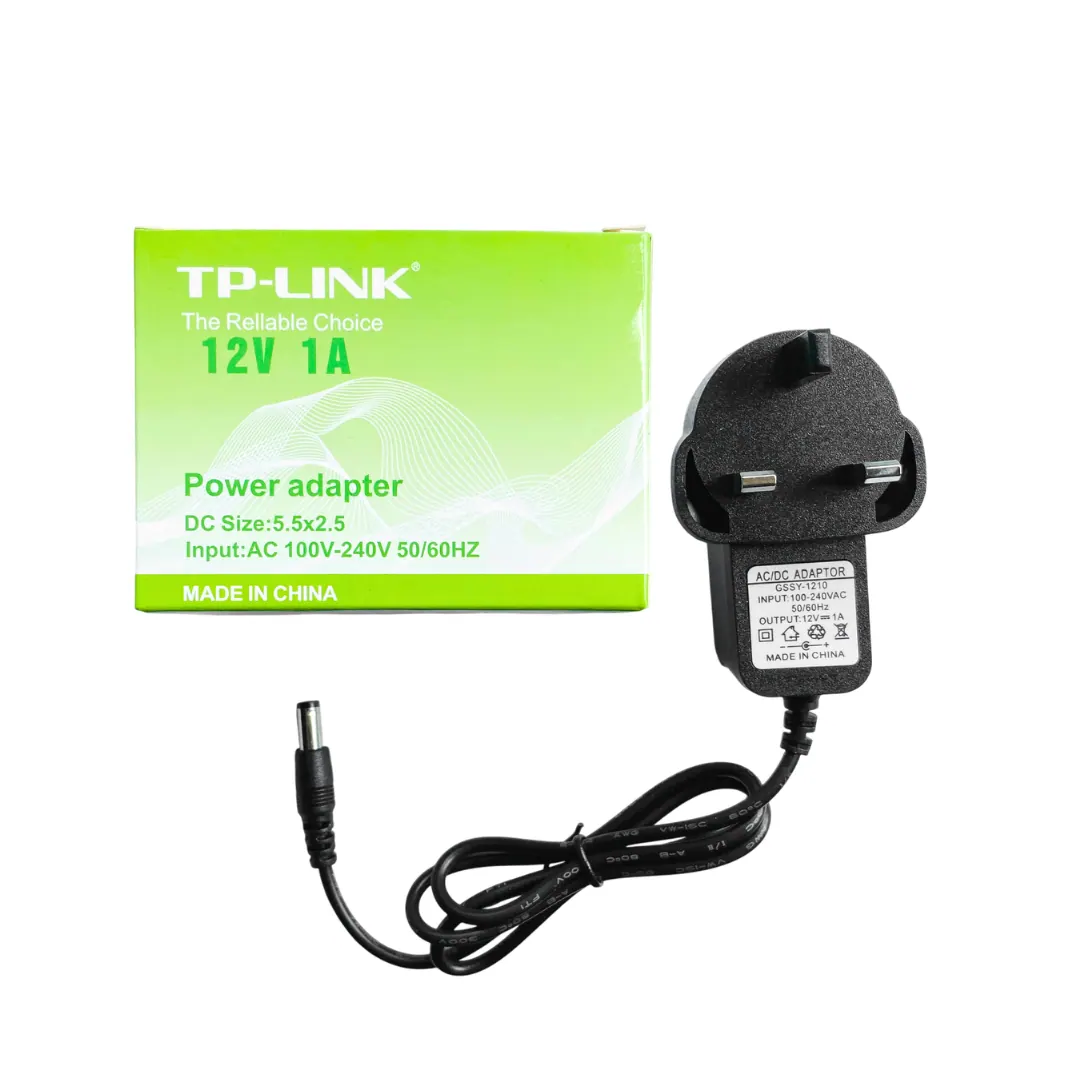 TP-Link 12V 1A Power Adapter 5.5×2.5mm