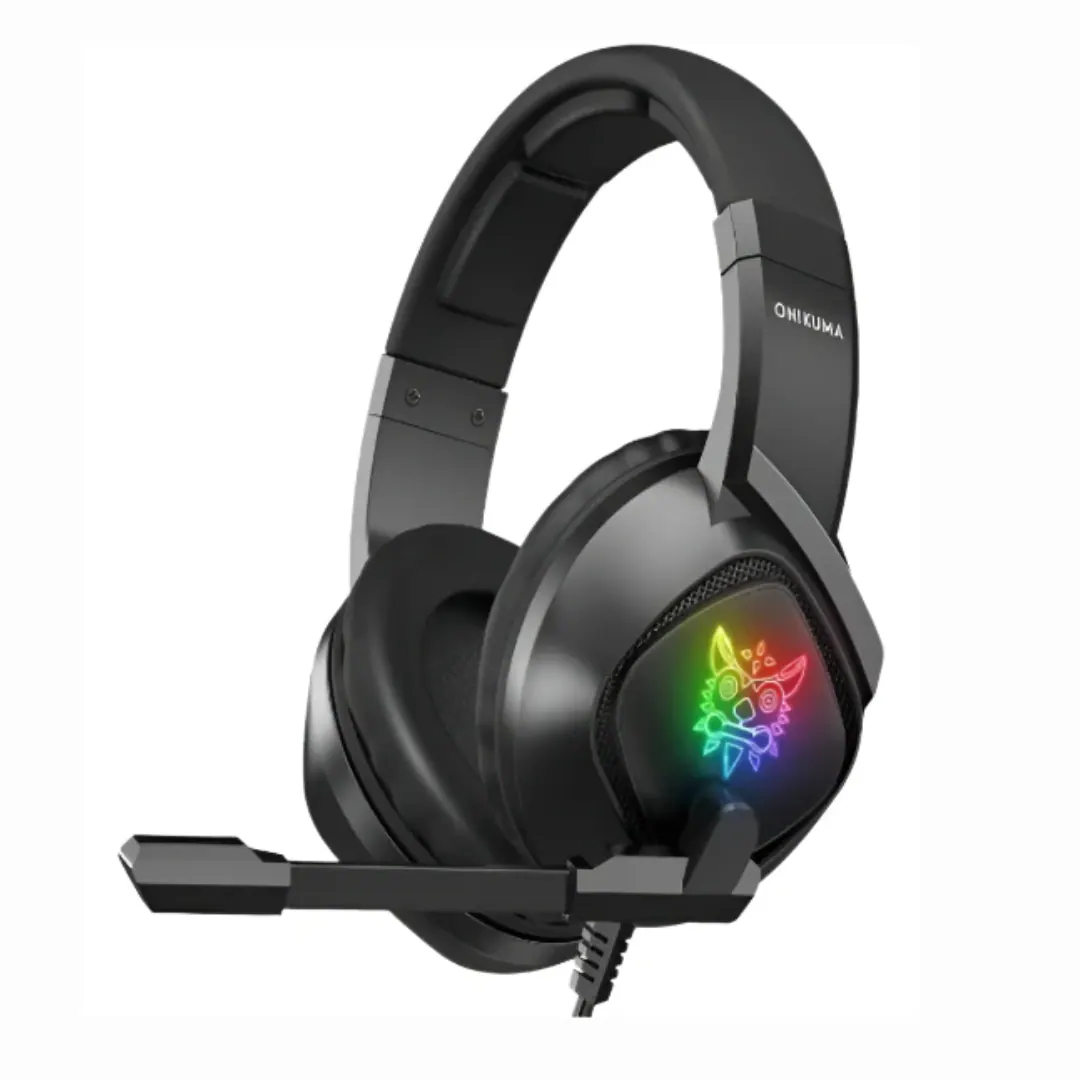 ONIKUMA K19 Wired Gaming Headset 3.5mm + USB RGB LED with Microphone