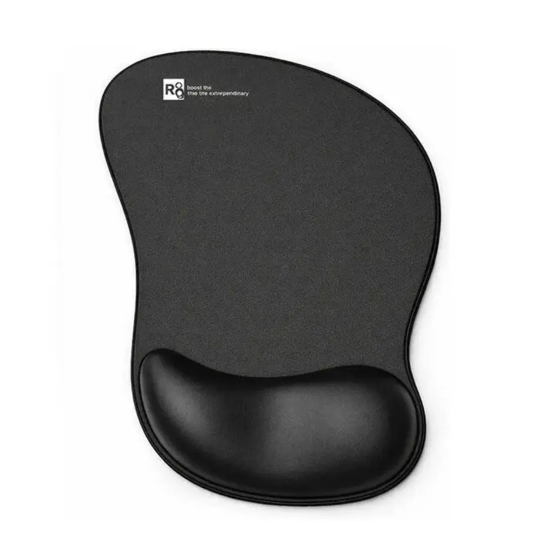 R8 GMP005 Gaming Mouse Pad – Smooth Surface, Non-Slip Rubber Base, Black