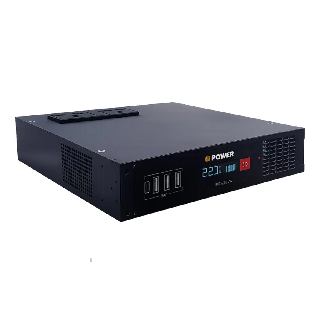 iPower 500VA 330W LiFePO4 UPS for PlayStation 5 FAT Dual AC Outputs