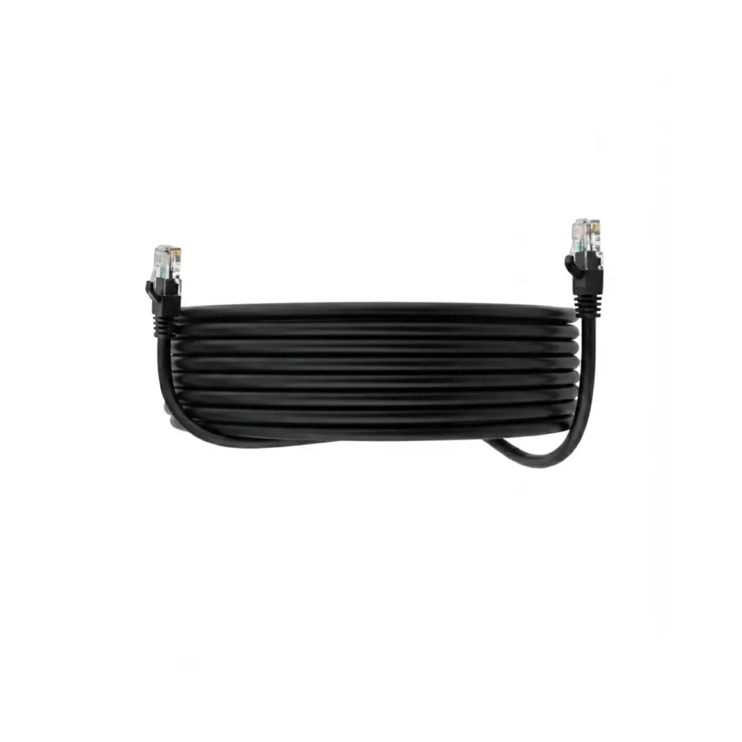 SHAHEEN Cat6 UTP RJ45 Ethernet Network Cable Set 20m + 1m – Black