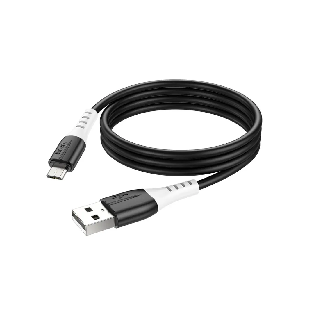 HOCO X82 USB to Micro-USB Charging Data Cable 1m Silicone 2.4A