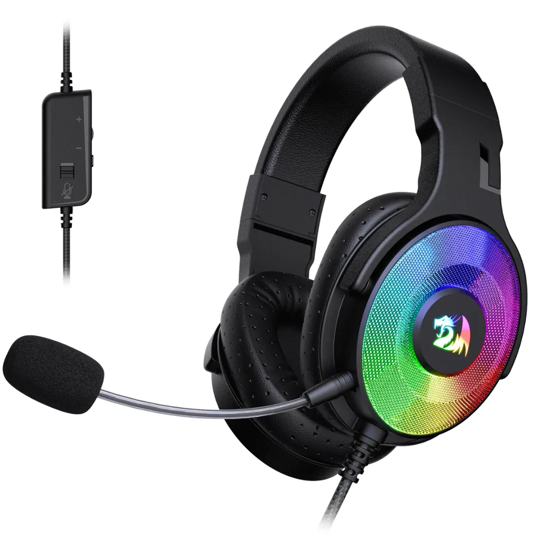 Redragon PANDORA H350RGB USB Virtual 7.1 RGB Gaming Headset 50mm