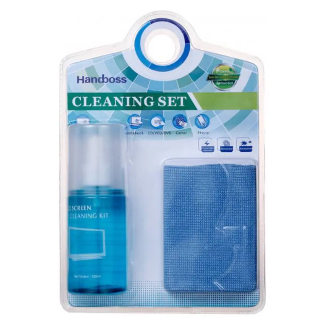 HANDBOSS Cleaning Set 120ml for Screens and Electronic Devices