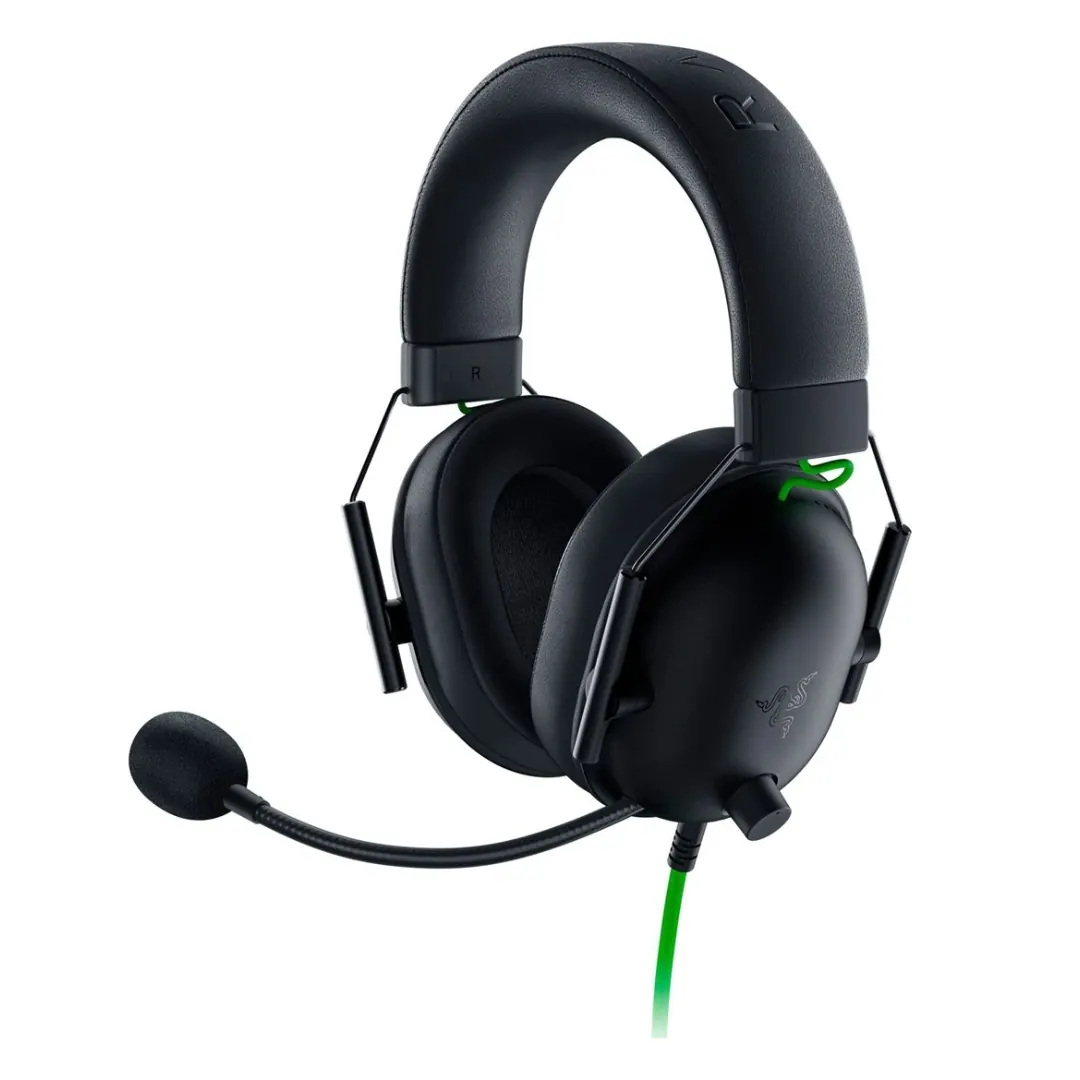 Razer BlackShark V2 X Wired Gaming Headset 3.5mm 7.1 Surround Sound – Black