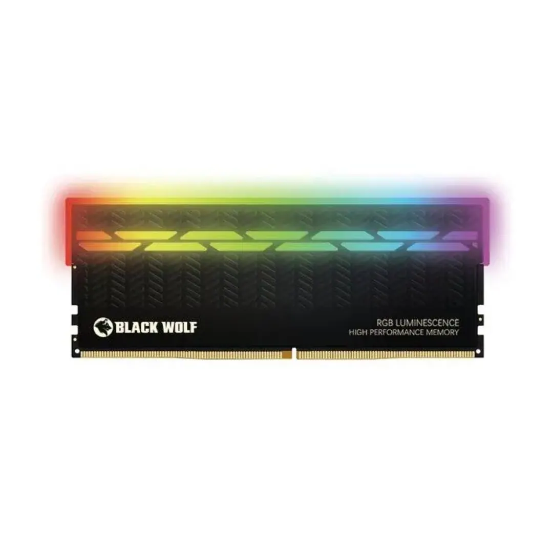 Black Wolf BW-RGB-16GB-3200MHz 16GB DDR4-3200 RGB UDIMM Desktop RAM