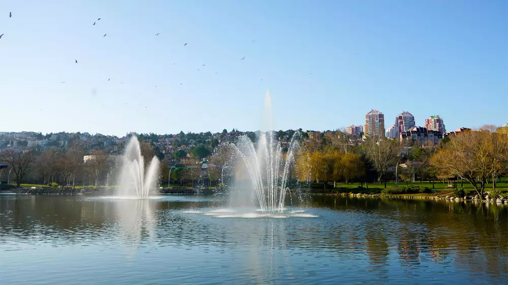 Der Bahçeşehir Teich