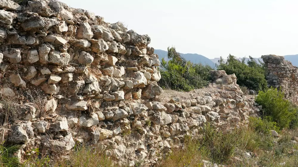 Antakya Schloss und Ihre Mauer 