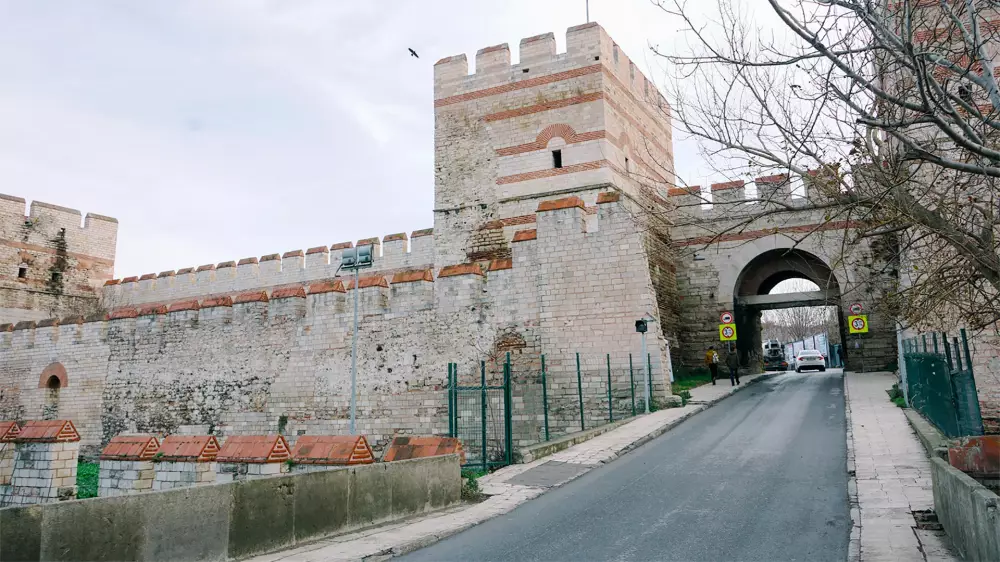 Walls of Istanbul - The Belgrade Gate