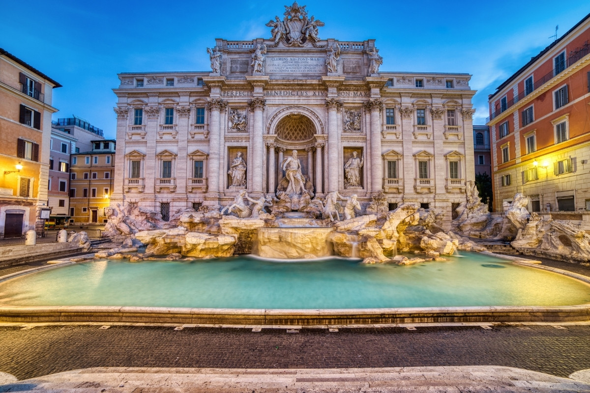 Trevi-Brunnen (Fontana di Trevi)