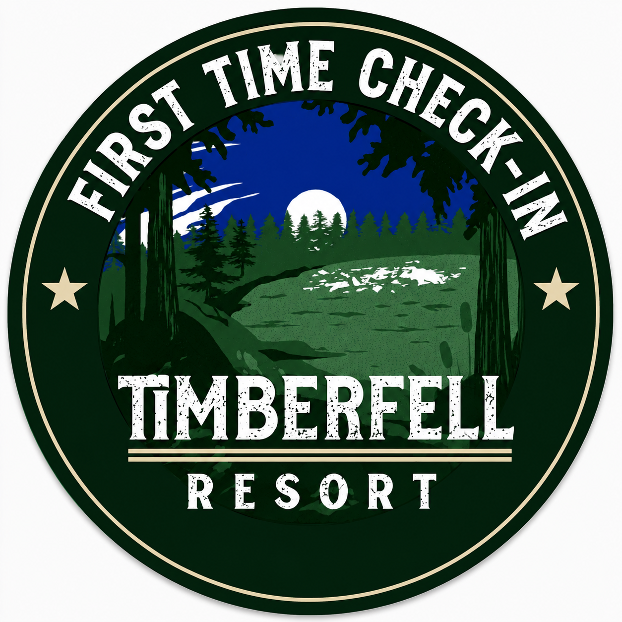 Timberfell 1st Time Check-in 