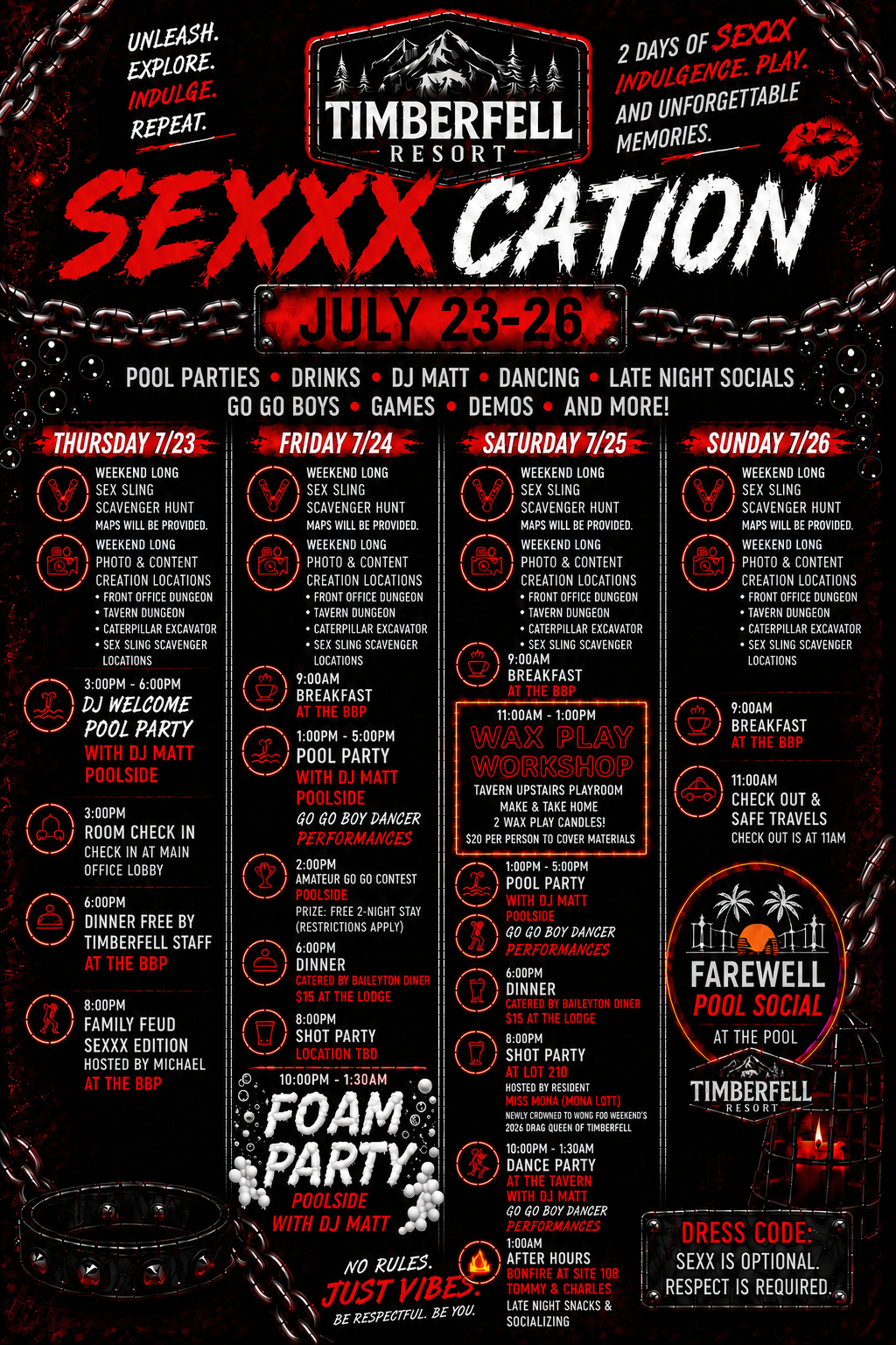 Sexxxcation