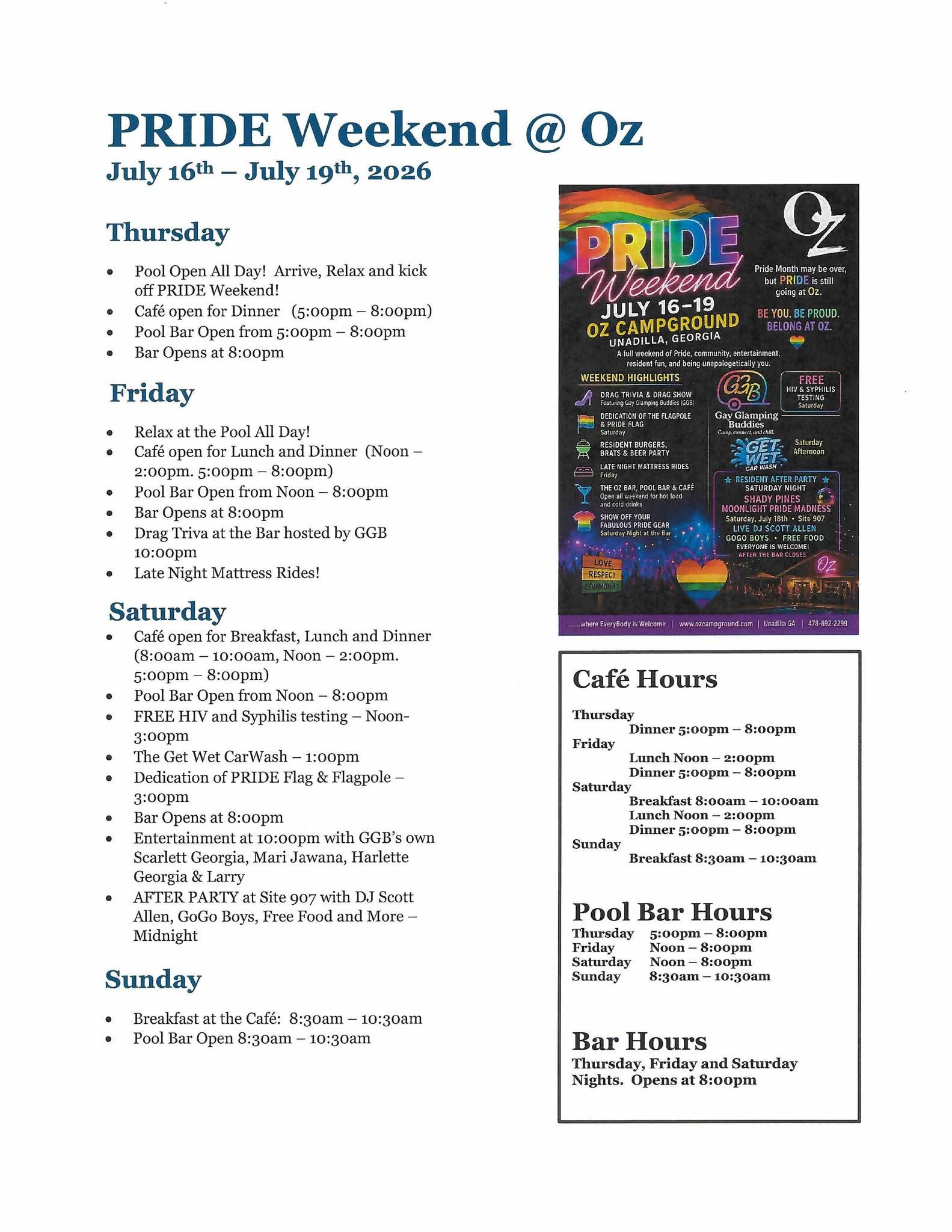 Oz PRIDE Weekend thumbnail 2