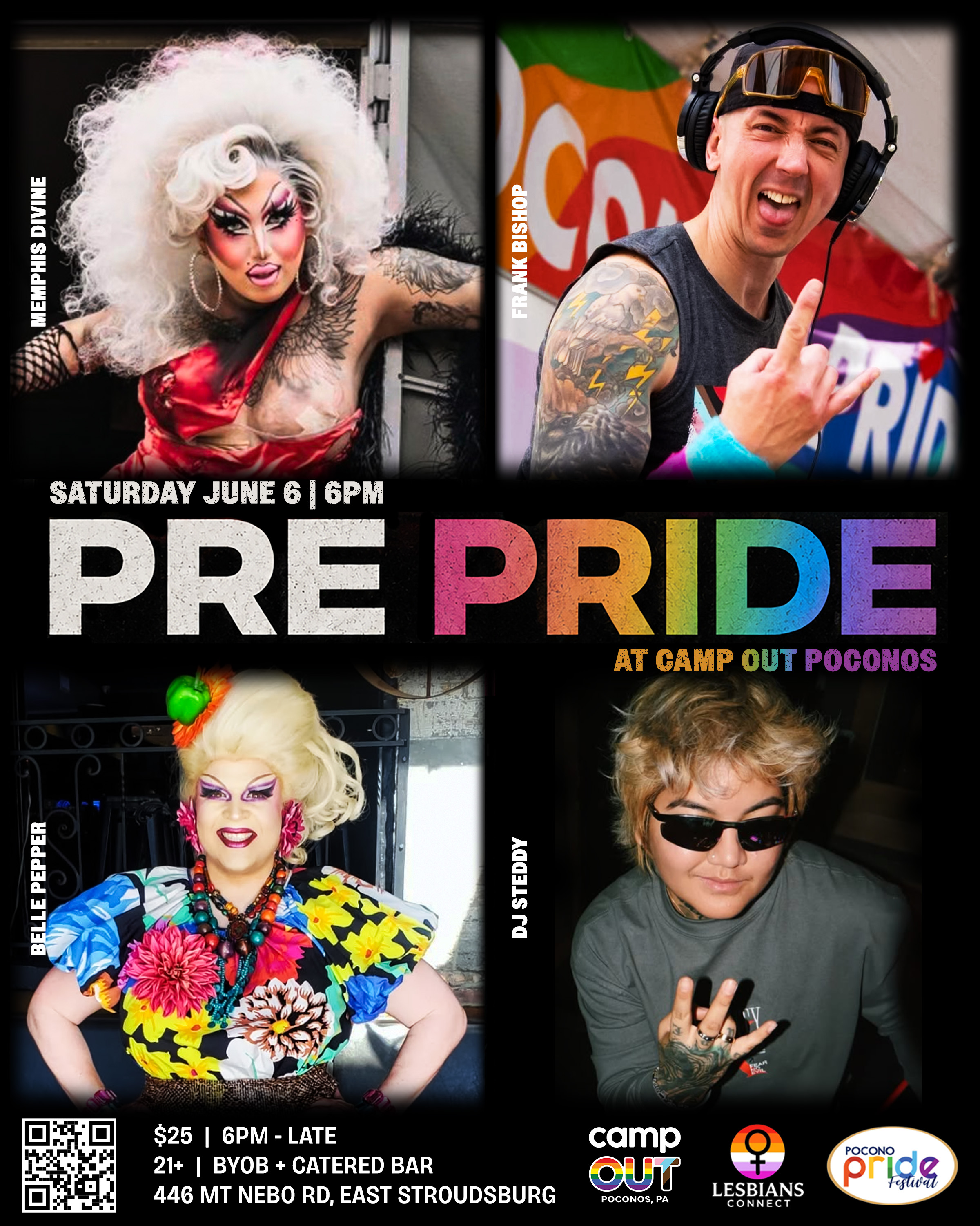Pre-Pride at Camp OUT Poconos