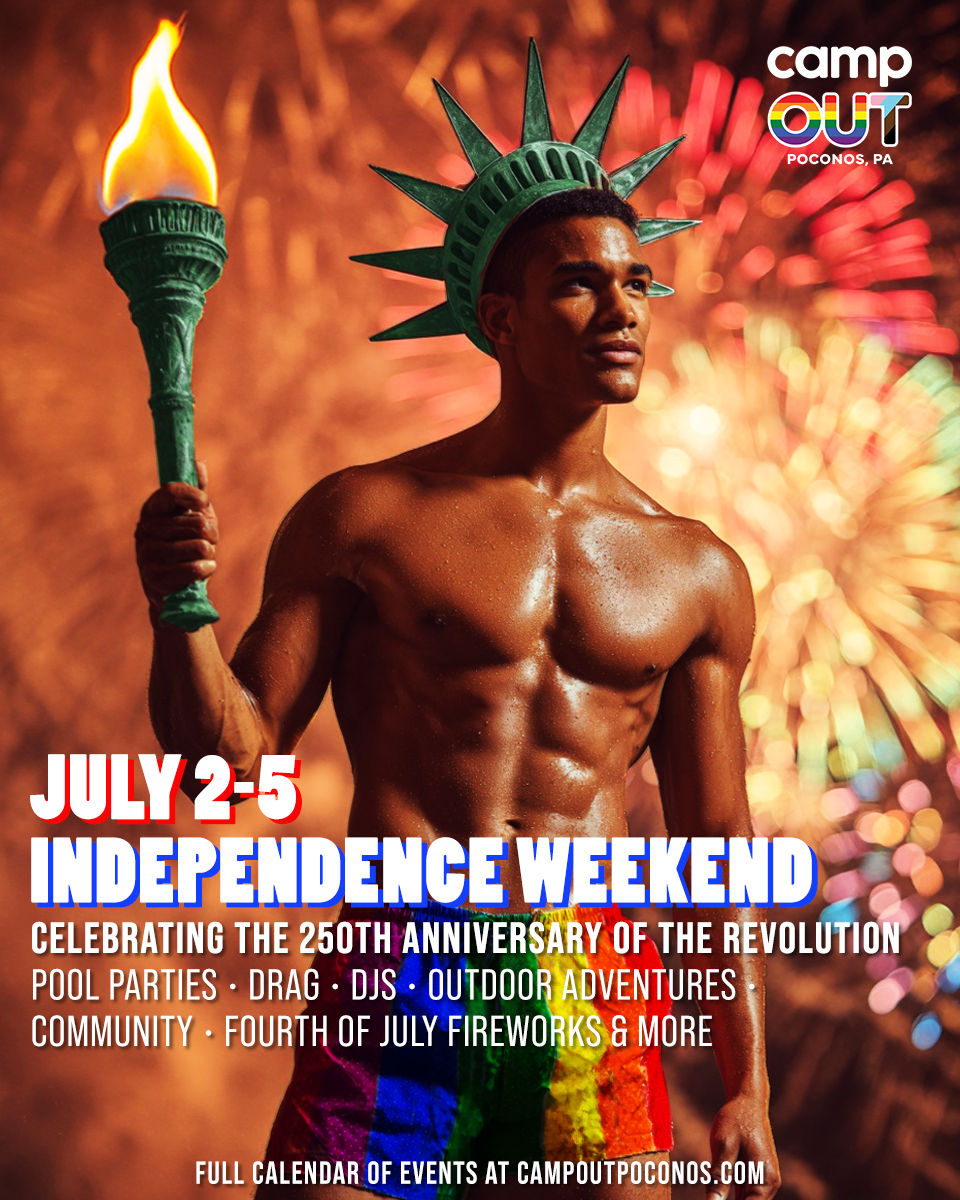 Independence Day Weekend at Camp OUT Poconos - Annual Fireworks Show!!!