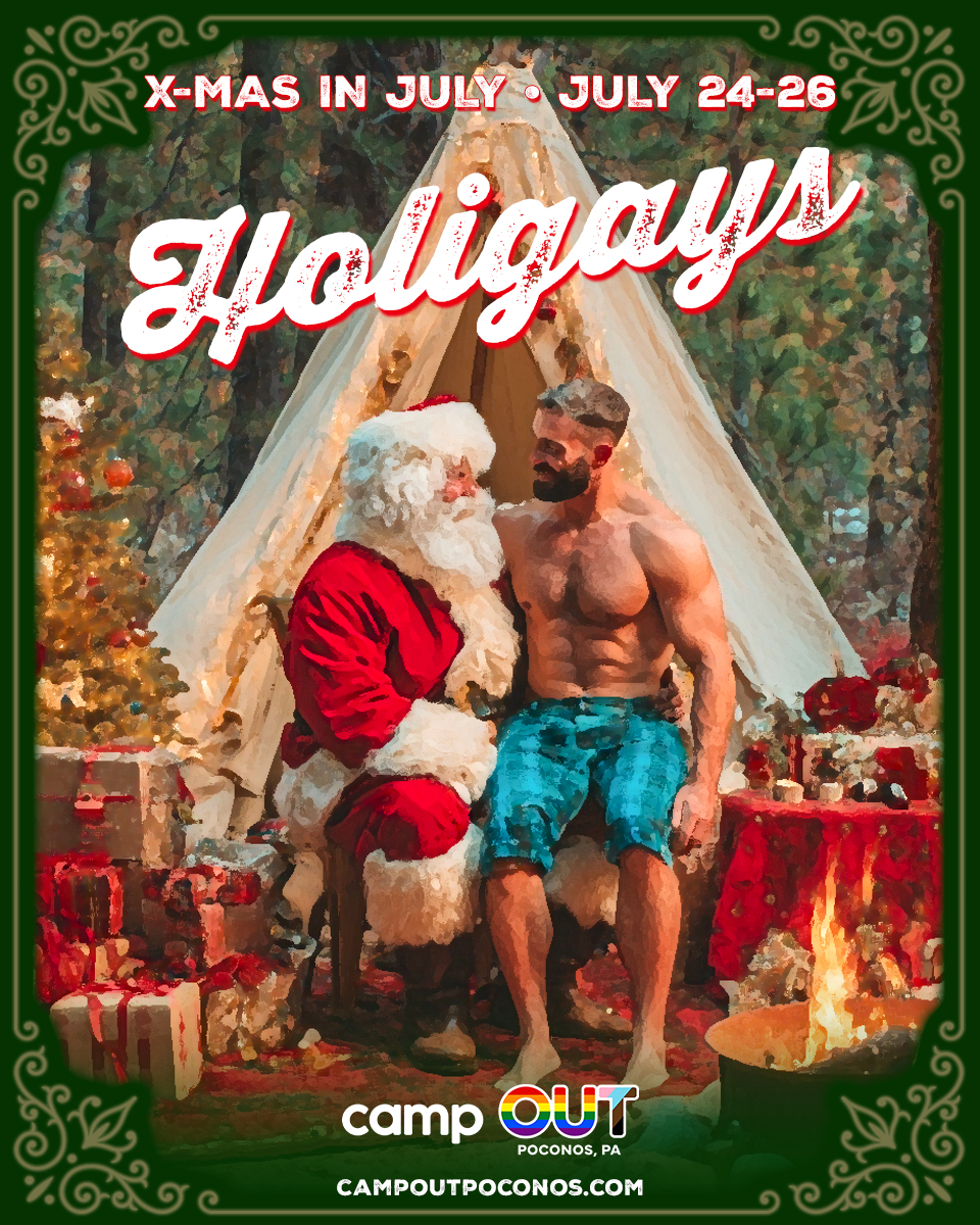 X-Mas in July at Camp OUT Poconos